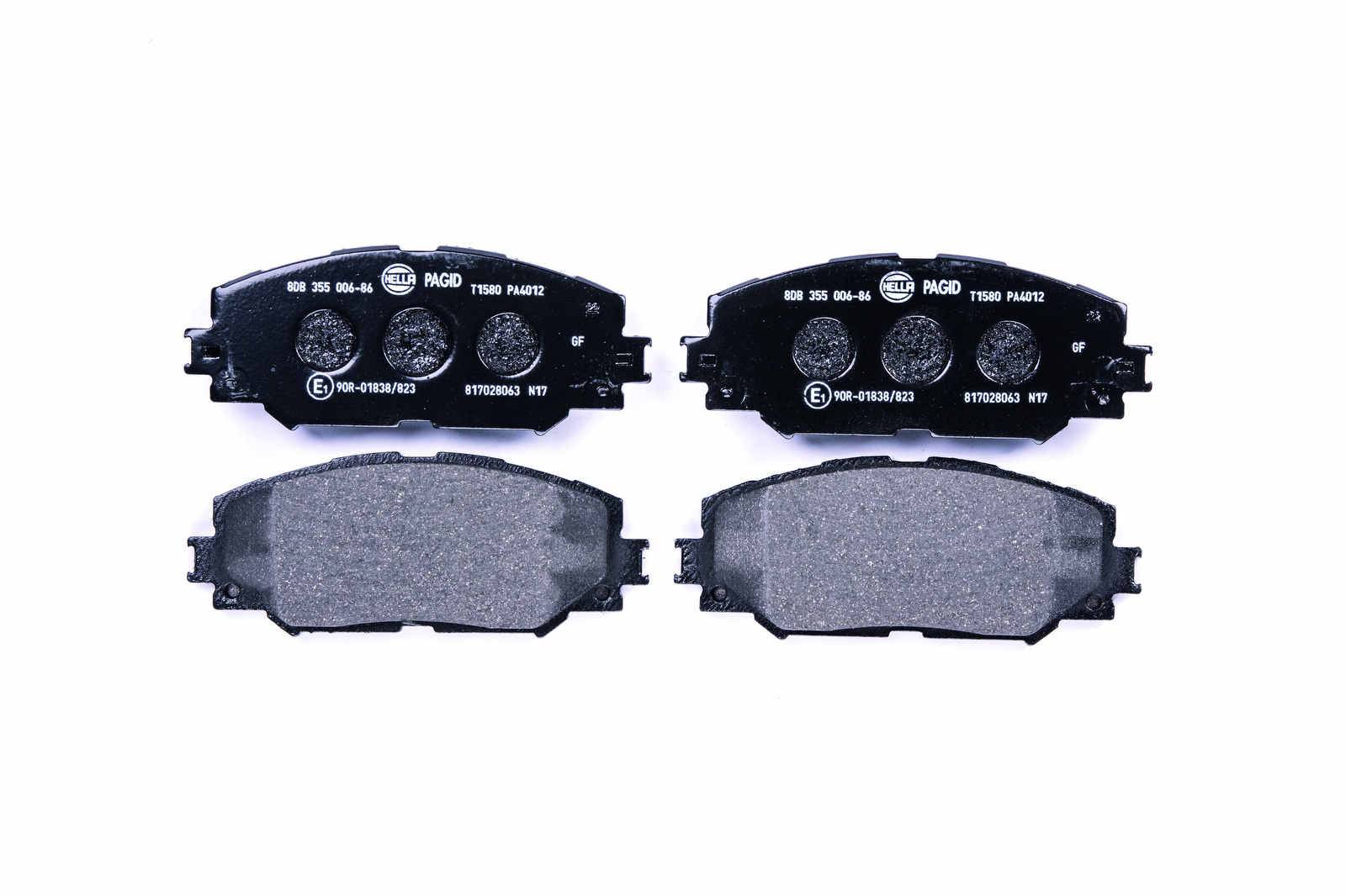 HELLA 8DB 355 006-861 Bremsbelagsatz, SBB