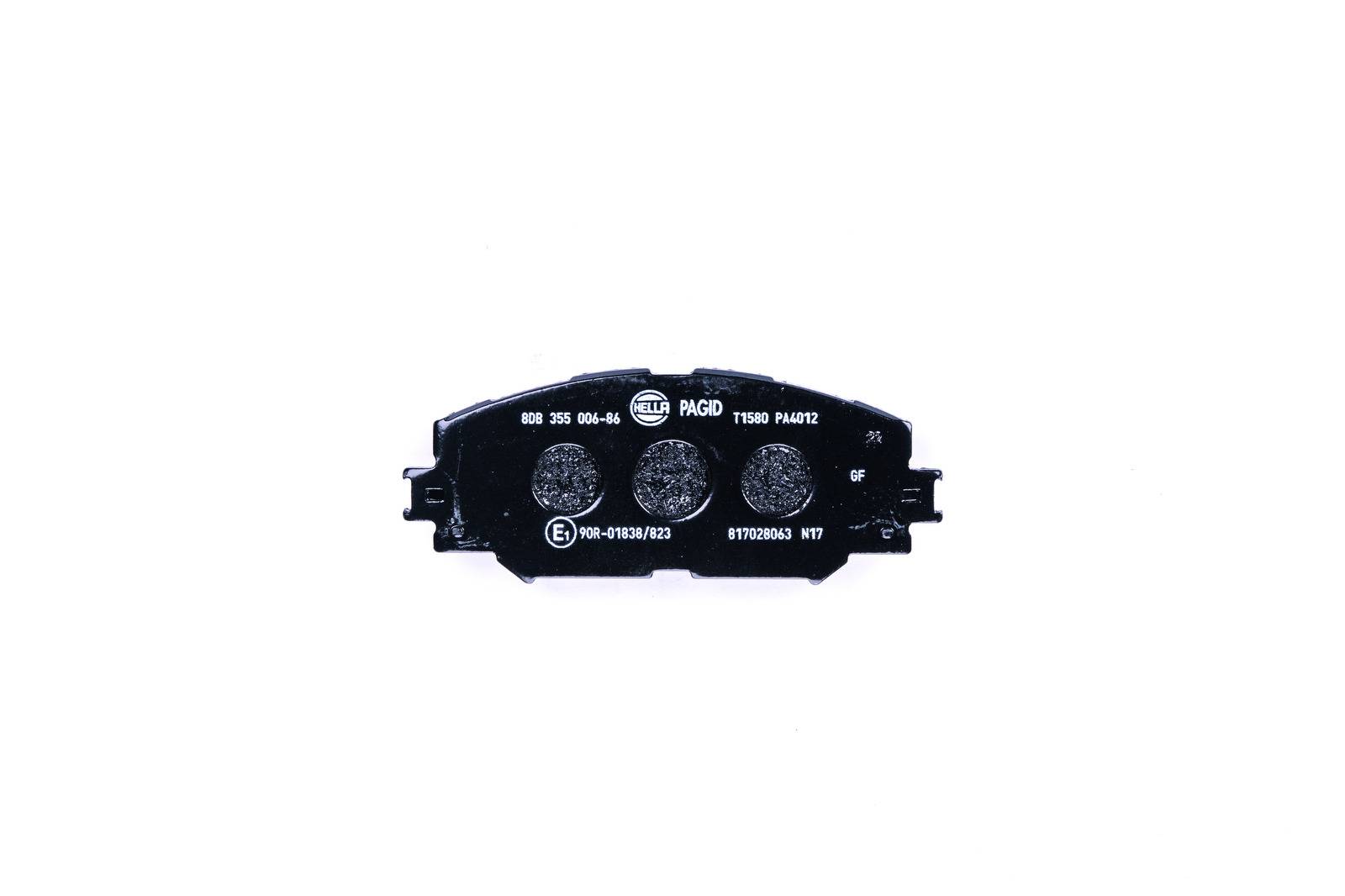 HELLA 8DB 355 006-861 Bremsbelagsatz, SBB