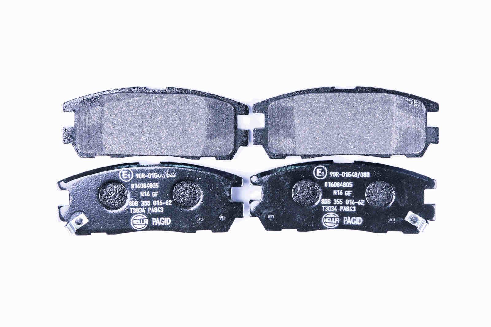 HELLA 8DB 355 016-621 Bremsbelagsatz, SBB