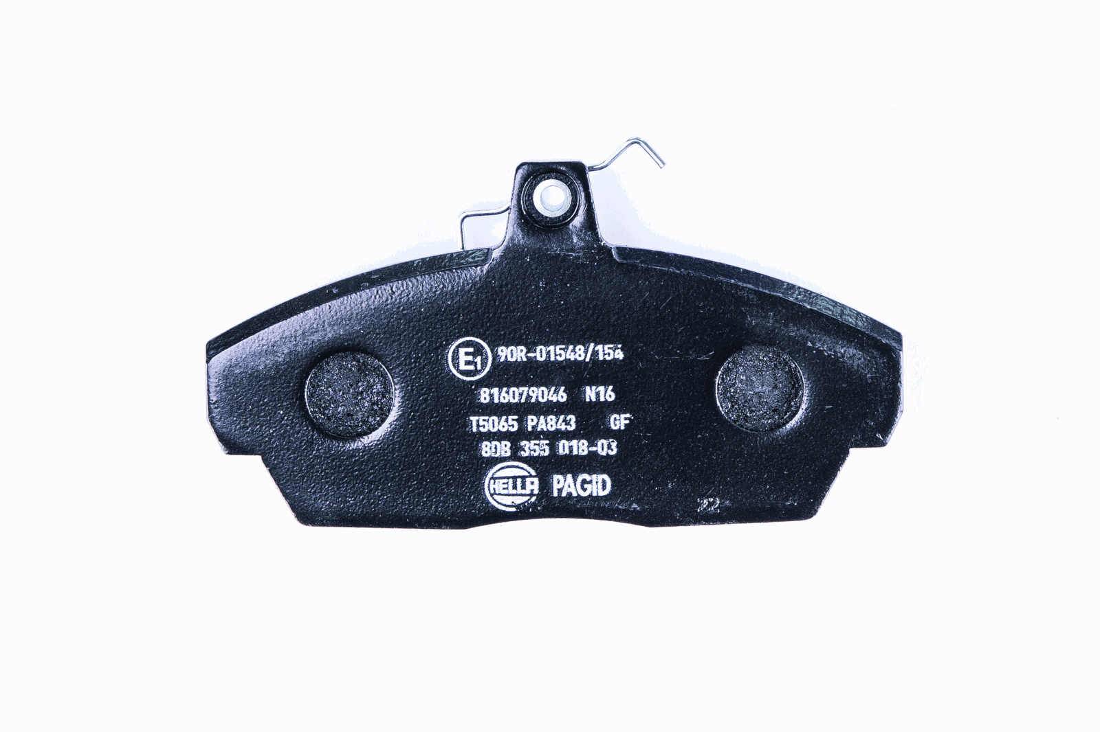 HELLA 8DB 355 018-031 Bremsbelagsatz, SBB