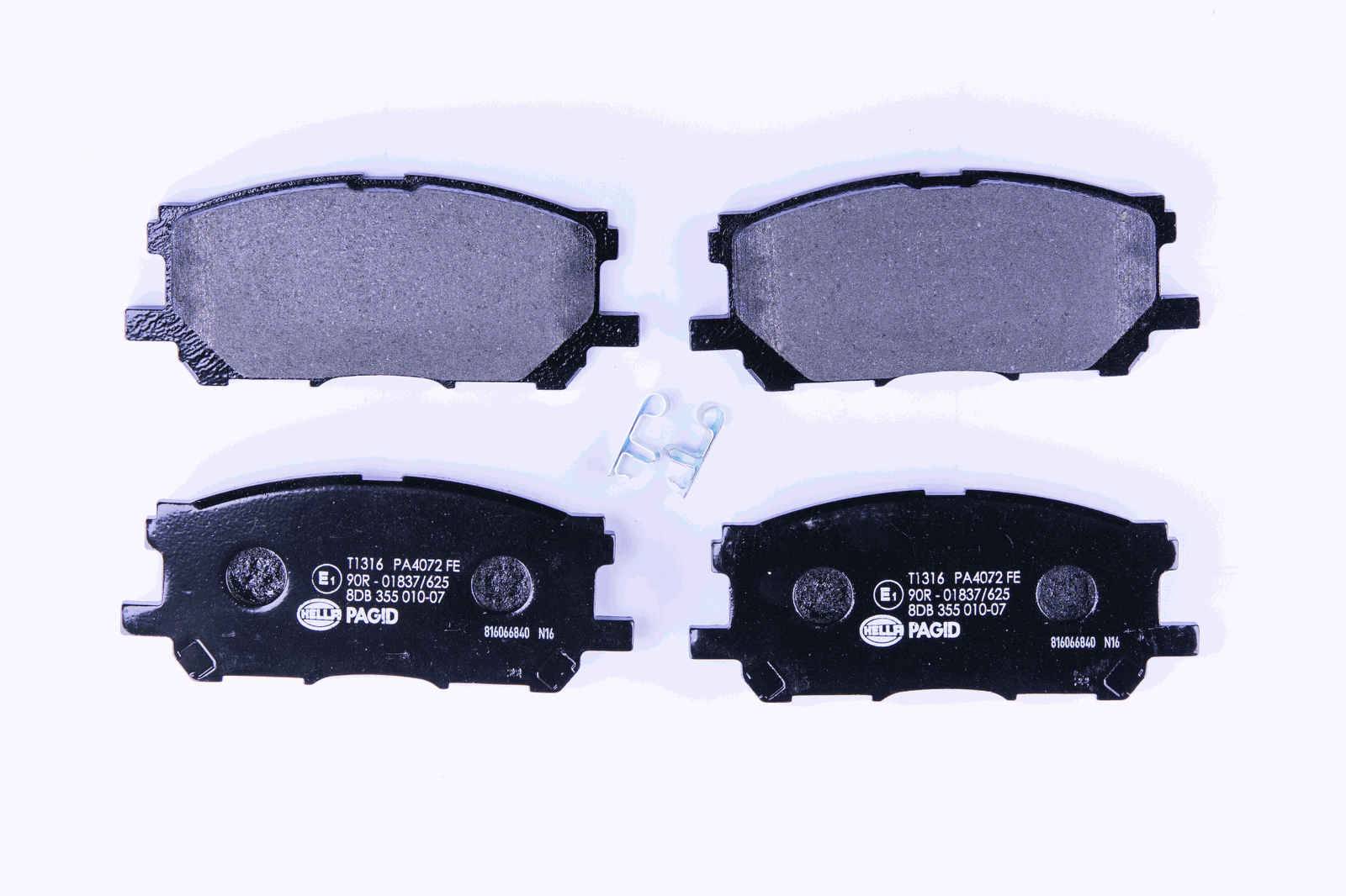 HELLA 8DB 355 010-071 Bremsbelagsatz, SBB