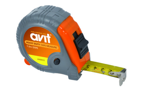 AVIT AV02012 Maßband 7.5m Stahl