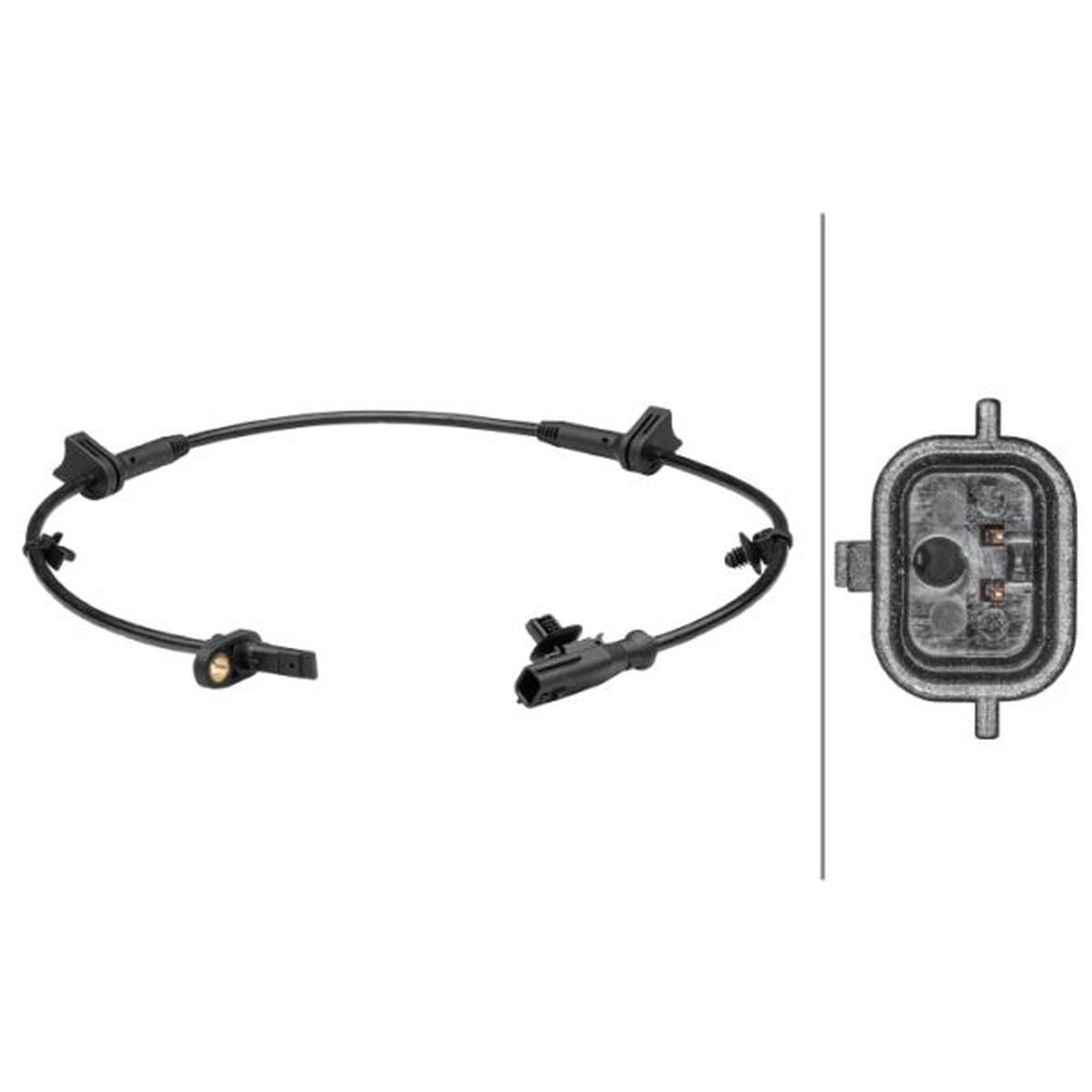 HELLA 6PU 012 679-111 Sensor, Raddrehzahl