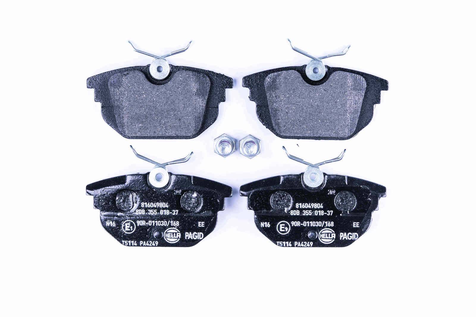 HELLA 8DB 355 018-371 Bremsbelagsatz, SBB
