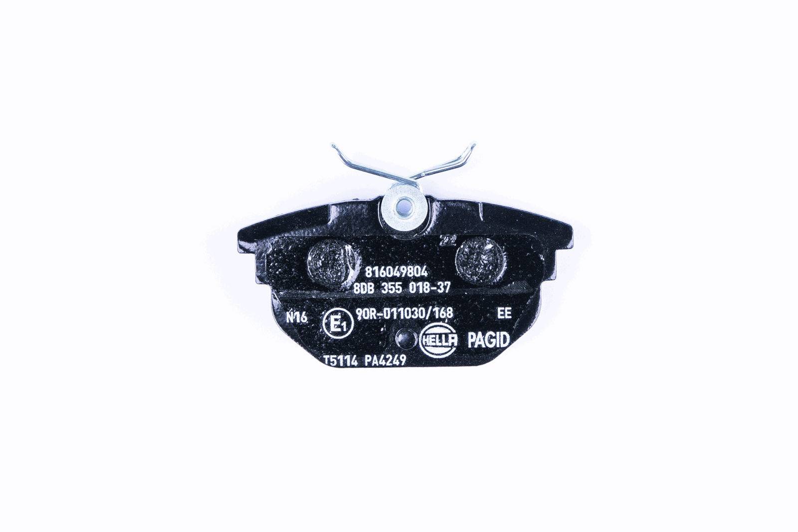 HELLA 8DB 355 018-371 Bremsbelagsatz, SBB