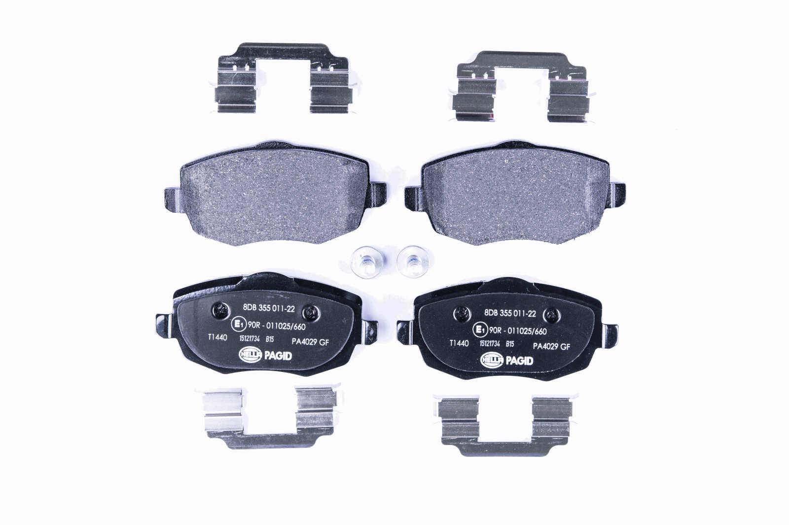 HELLA 8DB 355 011-221 Bremsbelagsatz, SBB
