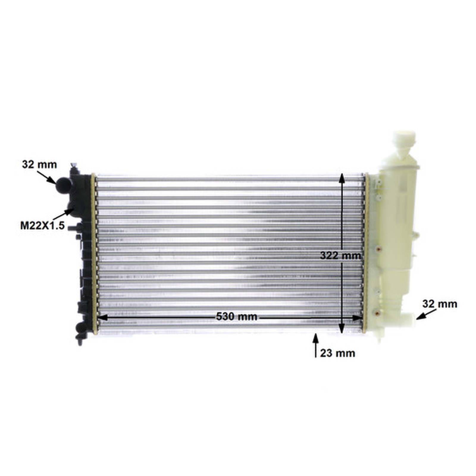 Mahle CR468000S Kühler, Motorkühlung