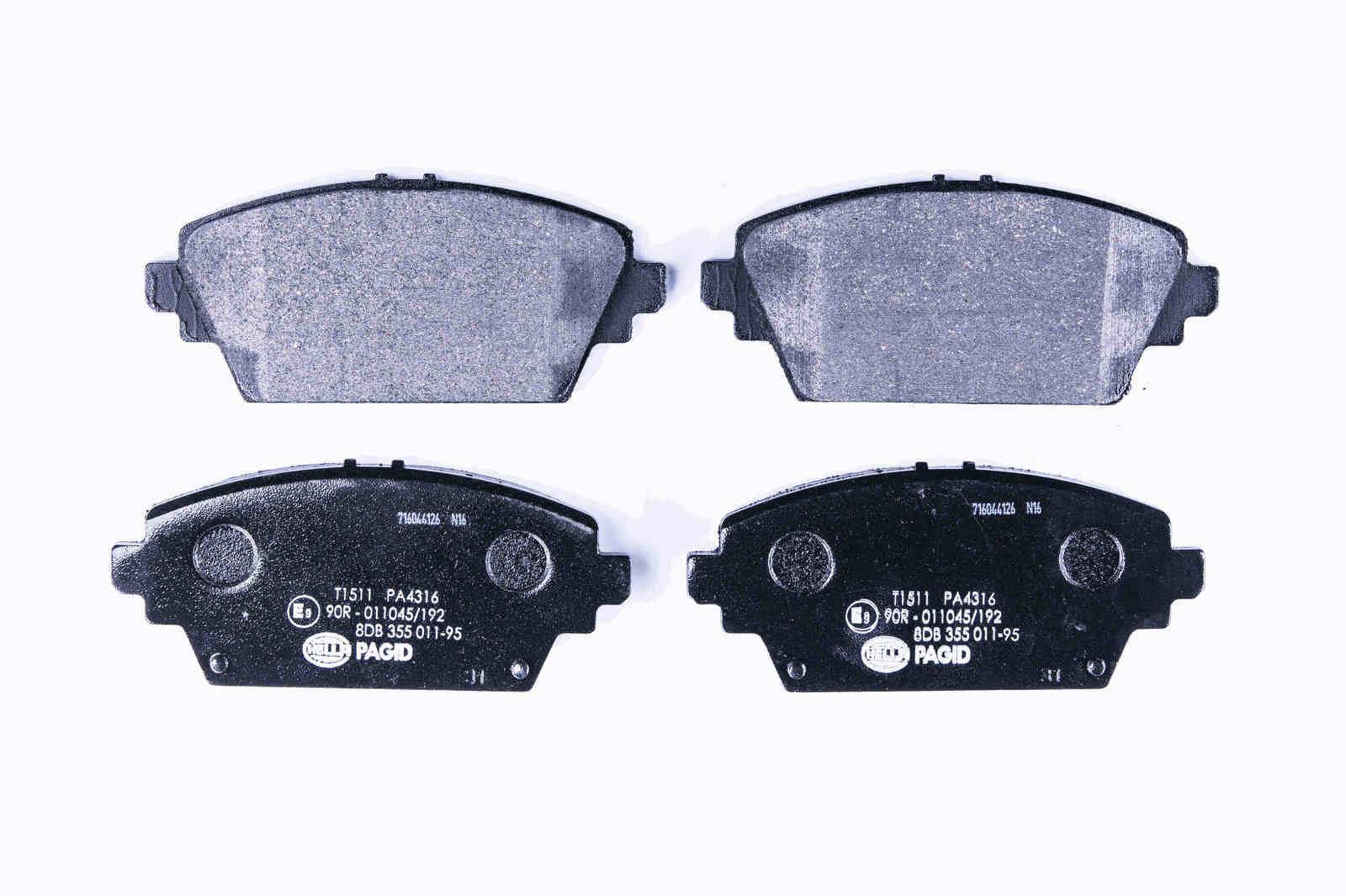 HELLA 8DB 355 011-951 Bremsbelagsatz, SBB