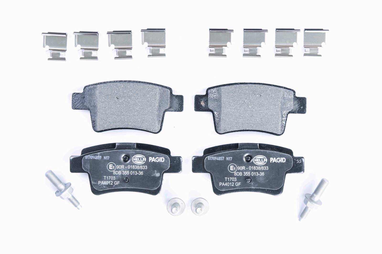 HELLA 8DB 355 013-361 Bremsbelagsatz, SBB