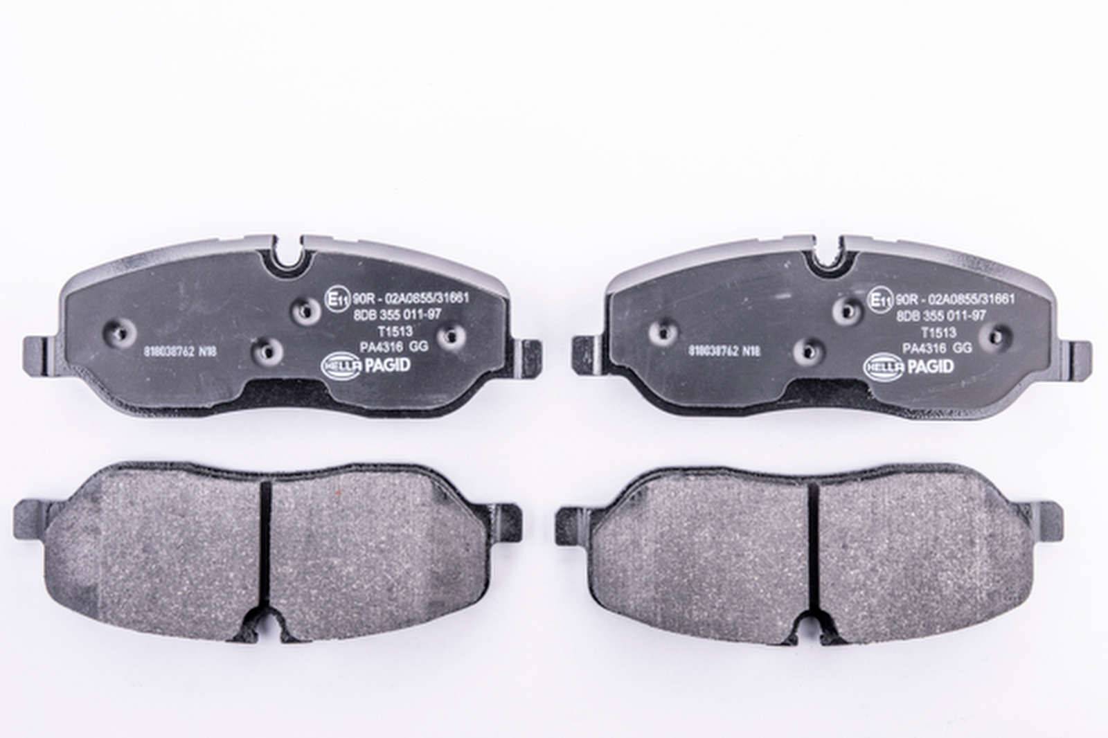 HELLA 8DB 355 011-971 Bremsbelagsatz, SBB