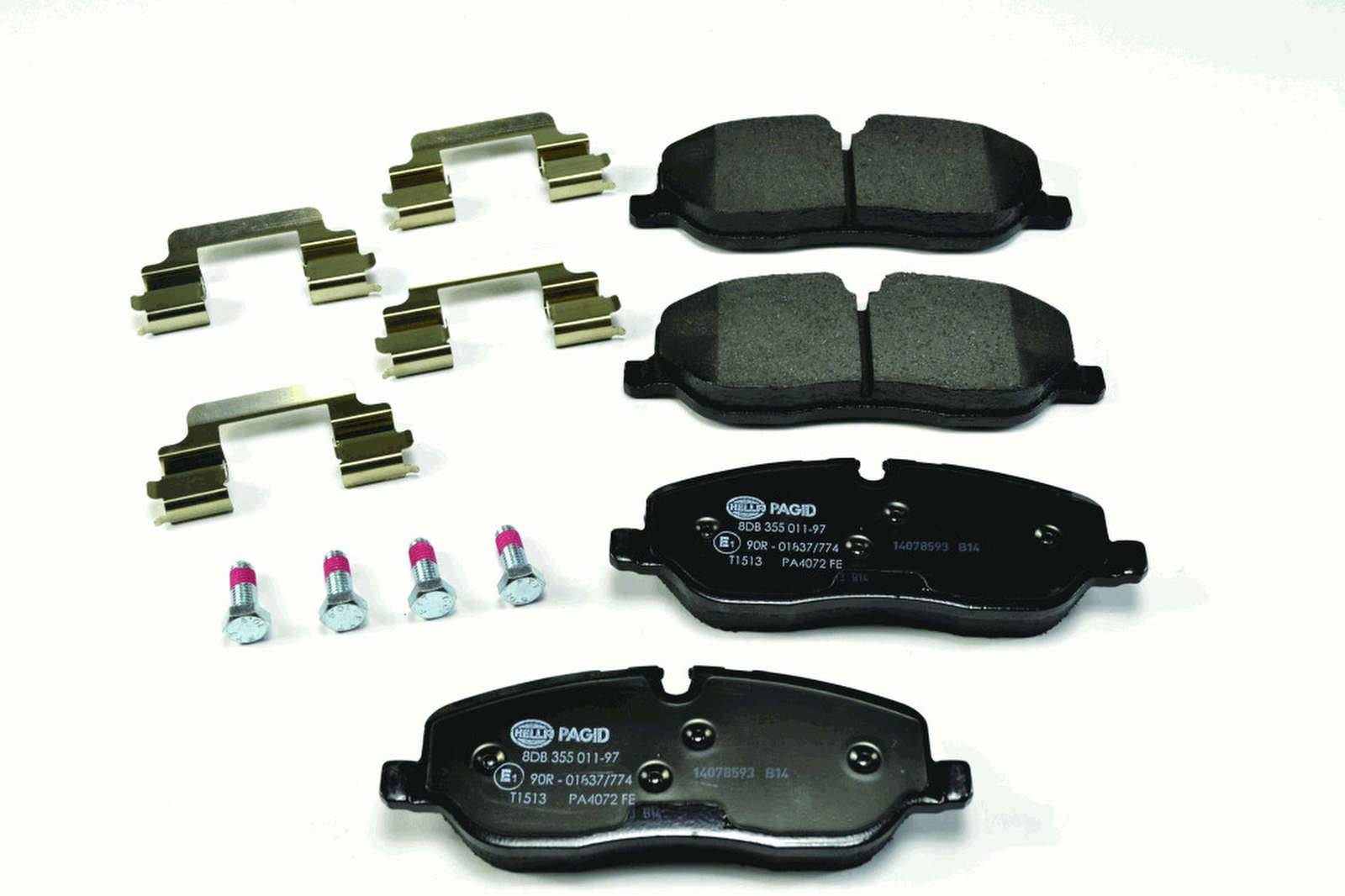 HELLA 8DB 355 011-971 Bremsbelagsatz, SBB