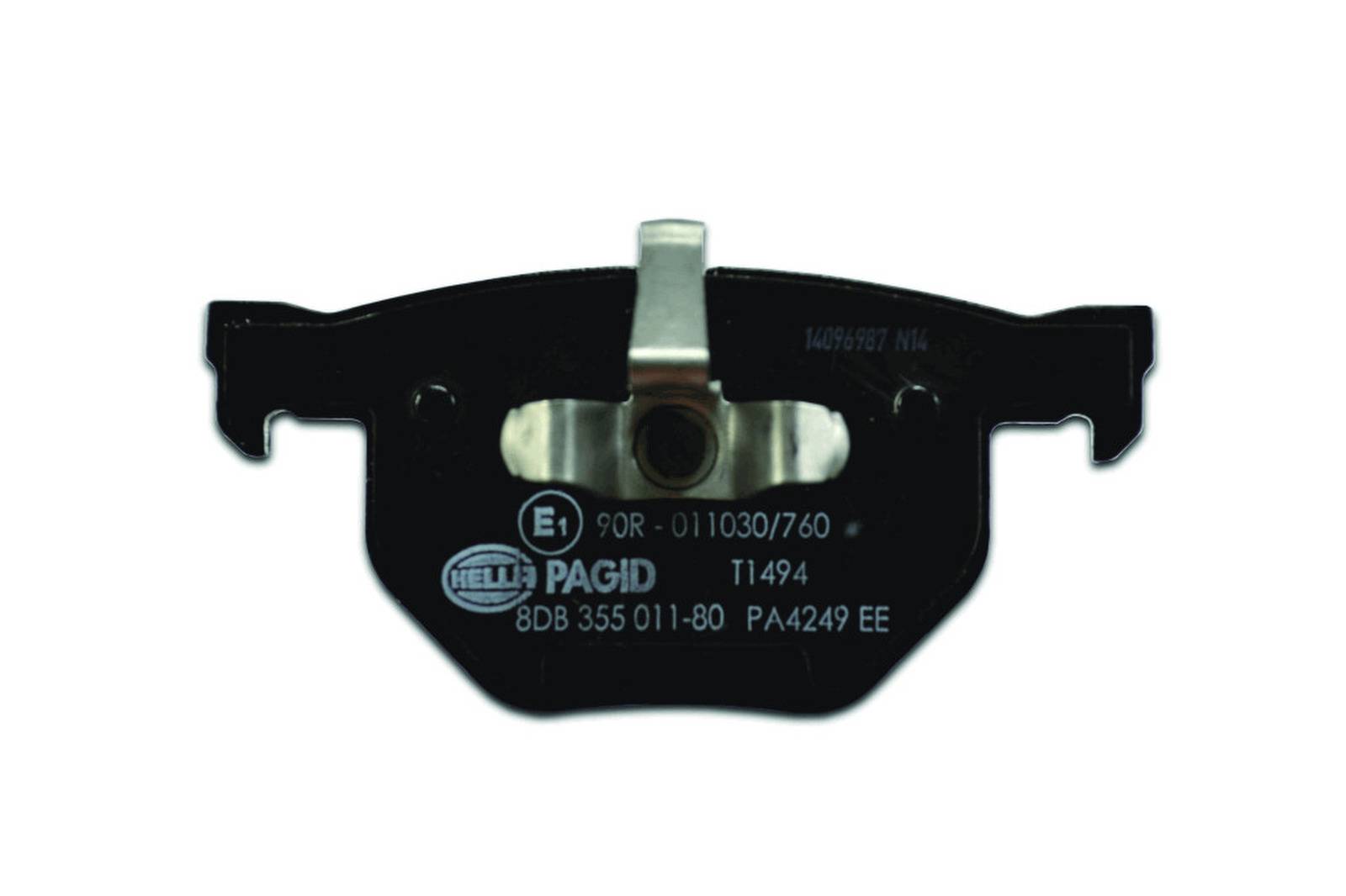 HELLA 8DB 355 011-801 Bremsbelagsatz, SBB