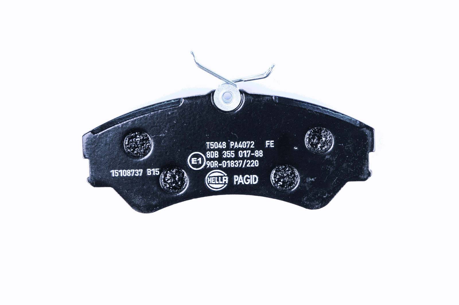 HELLA 8DB 355 017-881 Bremsbelagsatz, SBB
