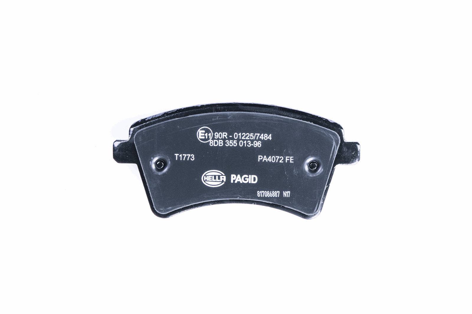 HELLA 8DB 355 013-961 Bremsbelagsatz, SBB