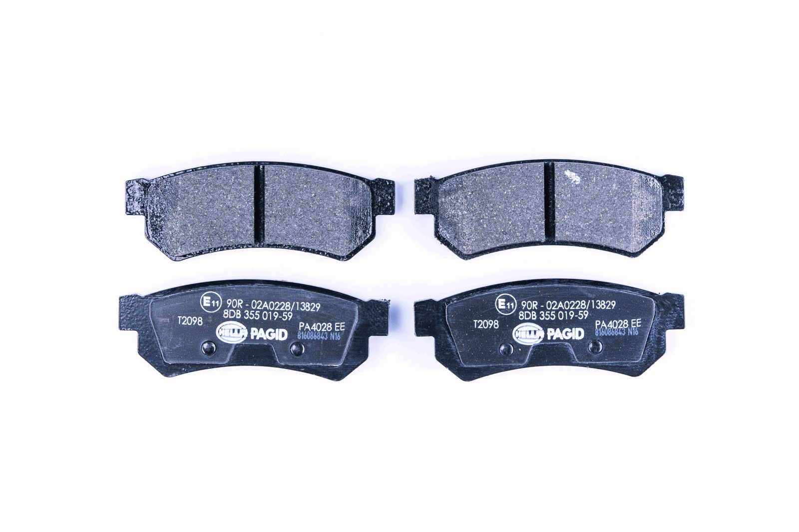 HELLA 8DB 355 019-591 Bremsbelagsatz, SBB