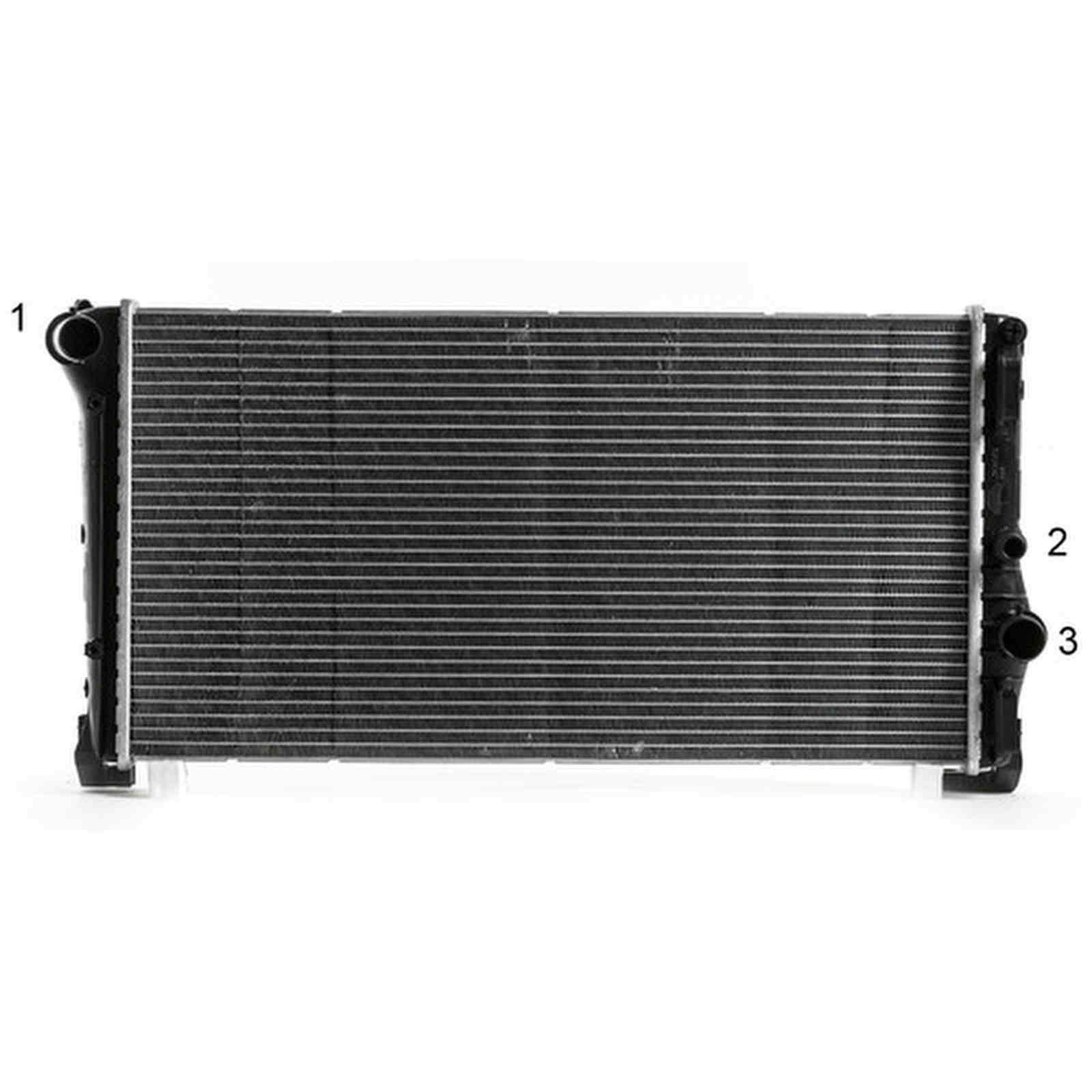 Kühler Motor Rippen mech. gefügt 580 mm - 322 mm MAHLE für u.a. LANCIA YPSILON