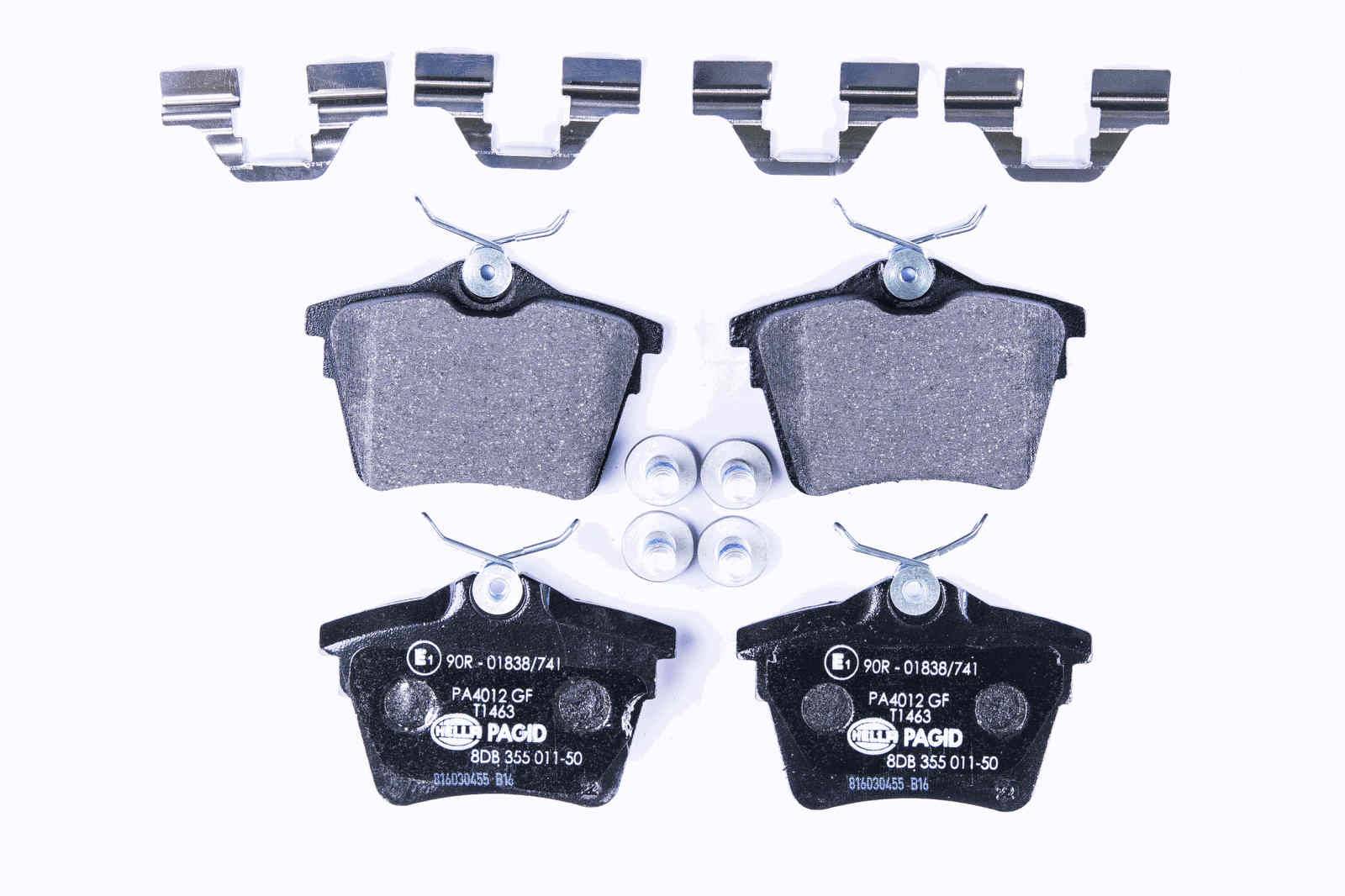 HELLA 8DB 355 011-501 Bremsbelagsatz, SBB
