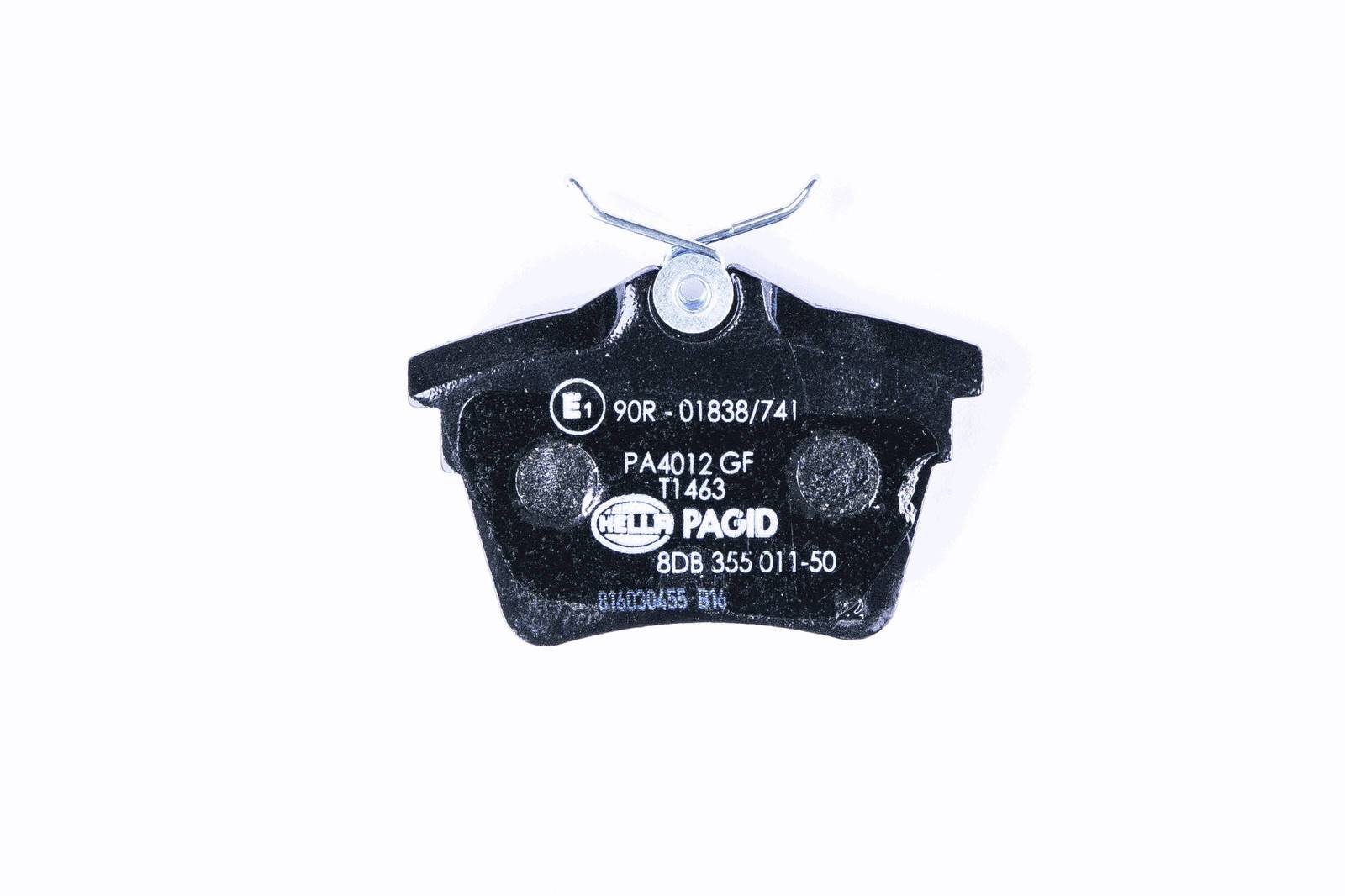 HELLA 8DB 355 011-501 Bremsbelagsatz, SBB