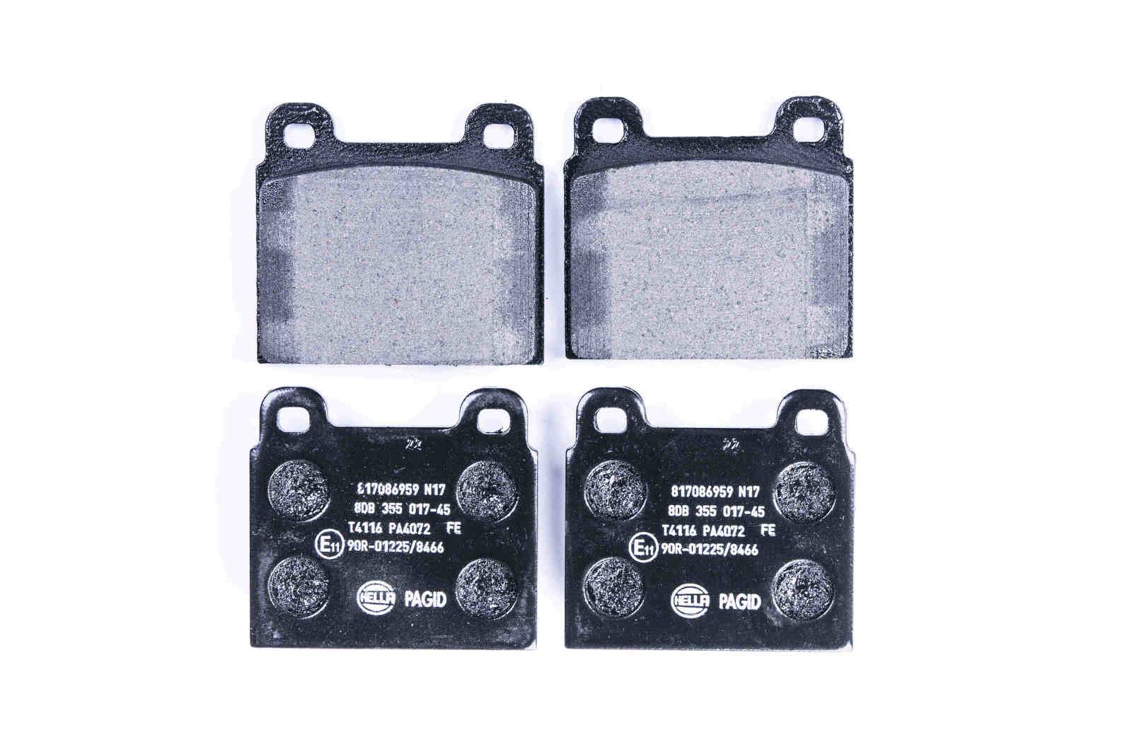HELLA 8DB 355 017-451 Bremsbelagsatz, SBB