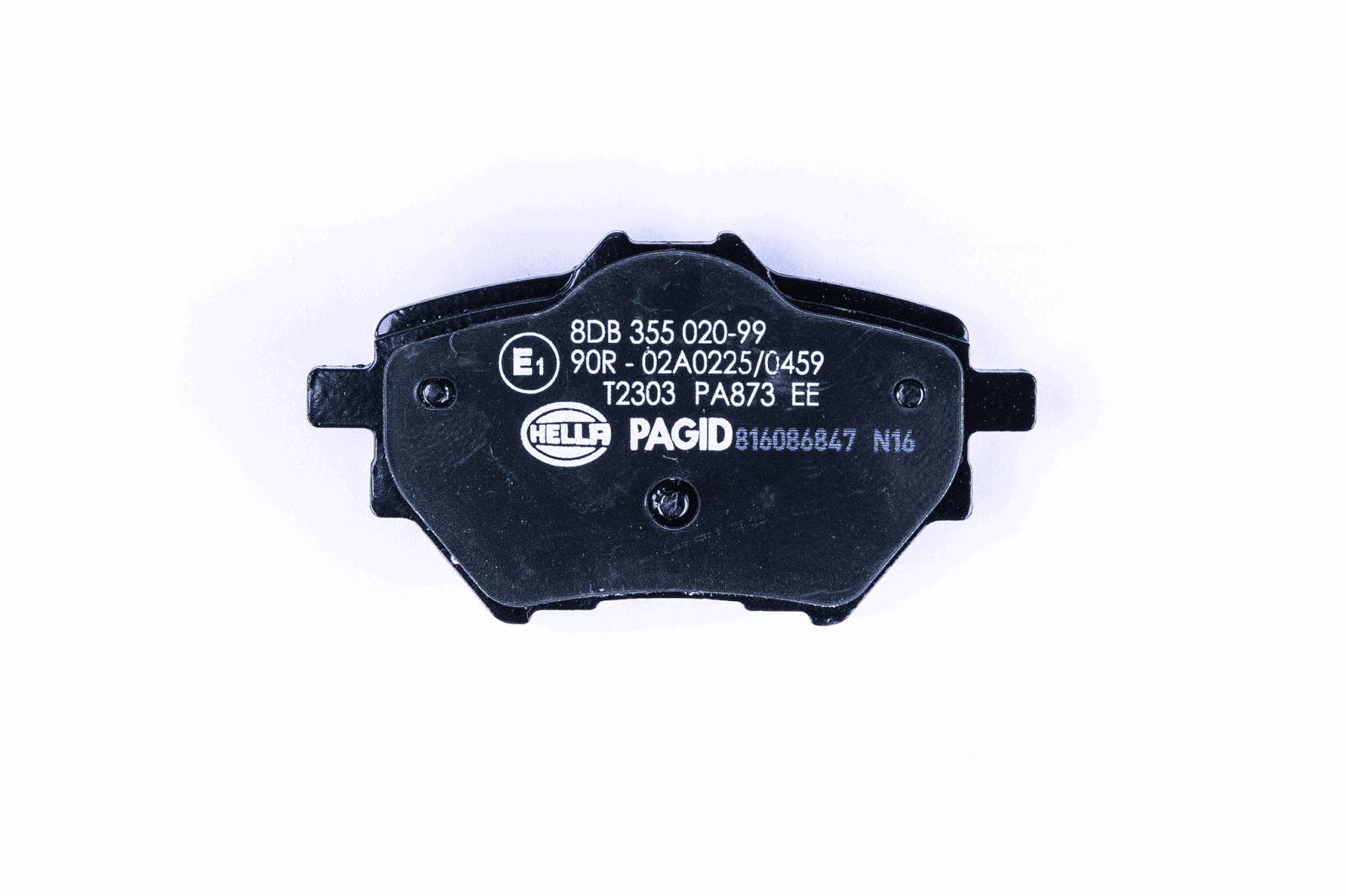 HELLA 8DB 355 020-991 Bremsbelagsatz, SBB
