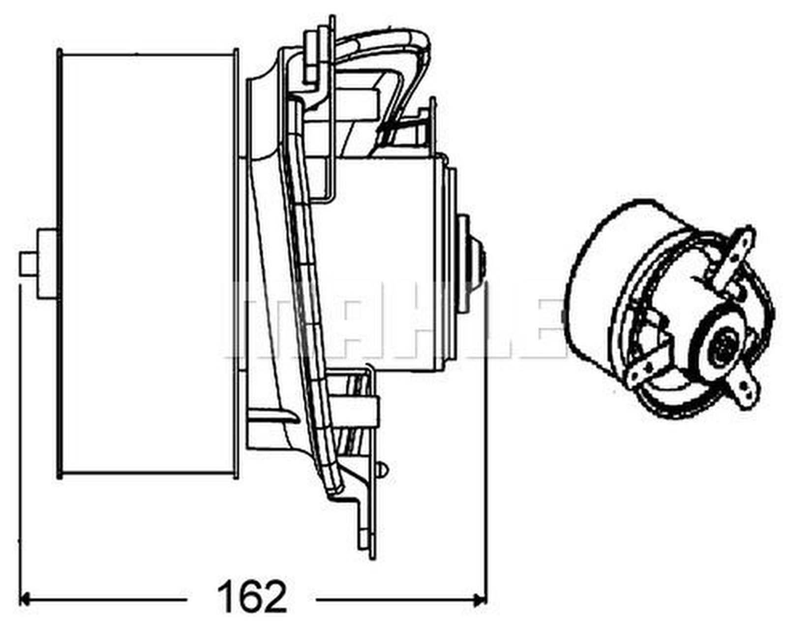 Mahle AB275000P Innenraumgebläse