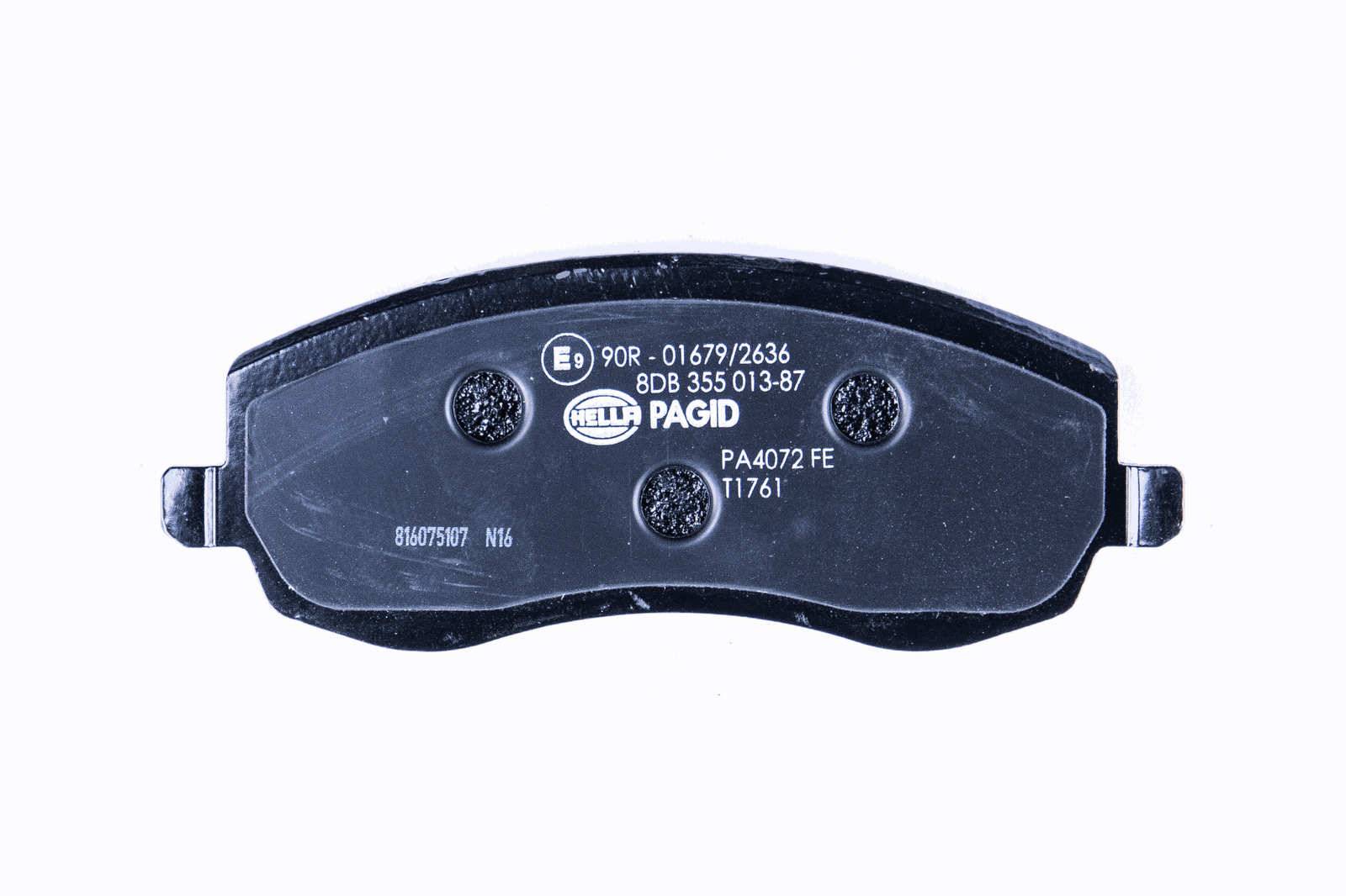 HELLA 8DB 355 013-871 Bremsbelagsatz, SBB