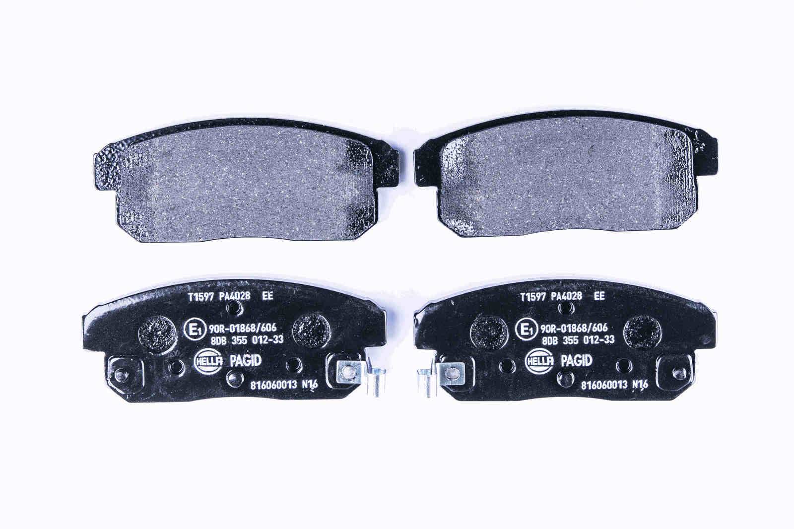 HELLA 8DB 355 012-331 Bremsbelagsatz, SBB