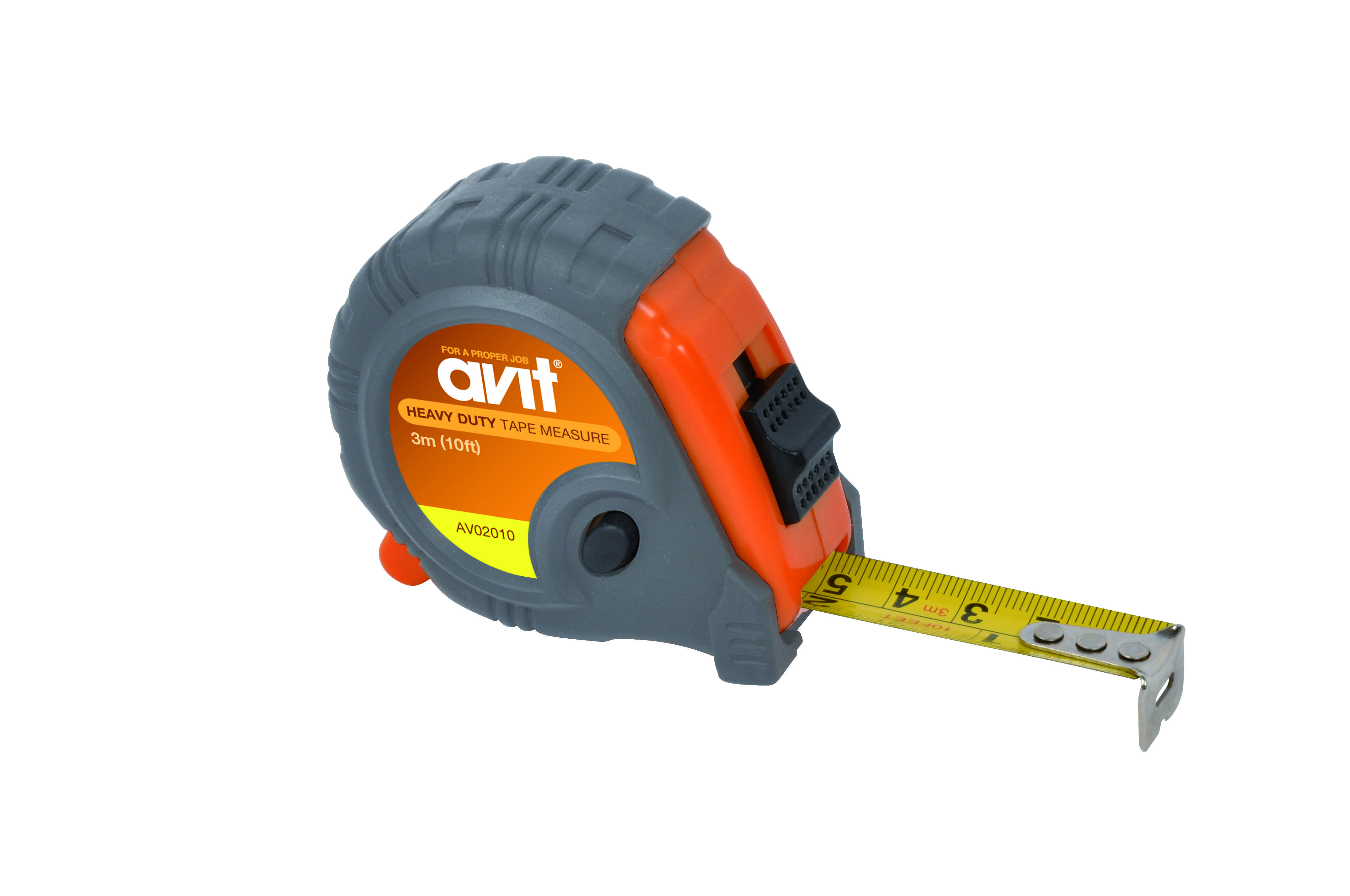 AVIT AV02010 Maßband 3 m Stahl