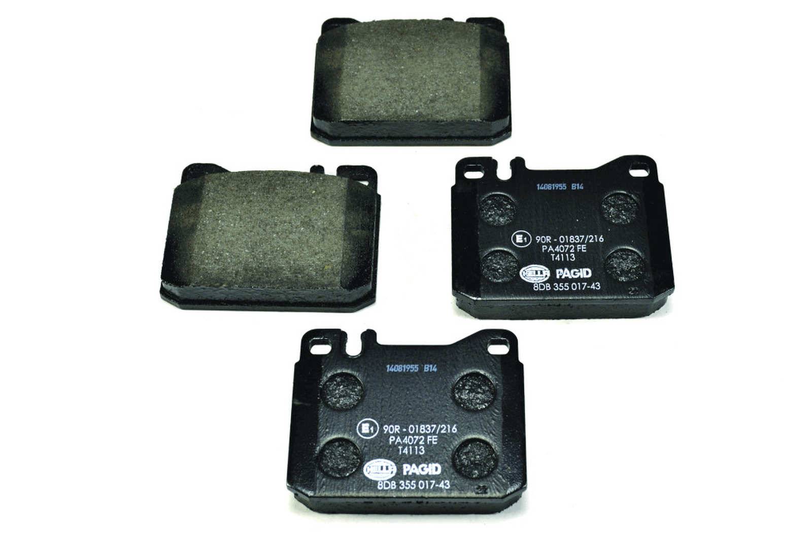 HELLA 8DB 355 017-431 Bremsbelagsatz, SBB