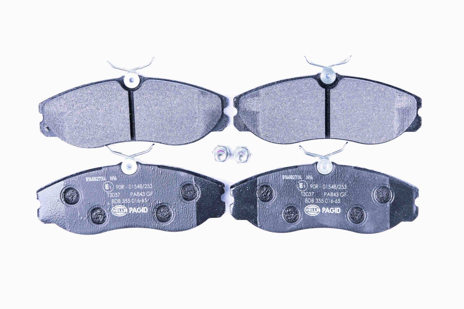 HELLA 8DB 355 016-651 Bremsbelagsatz, SBB