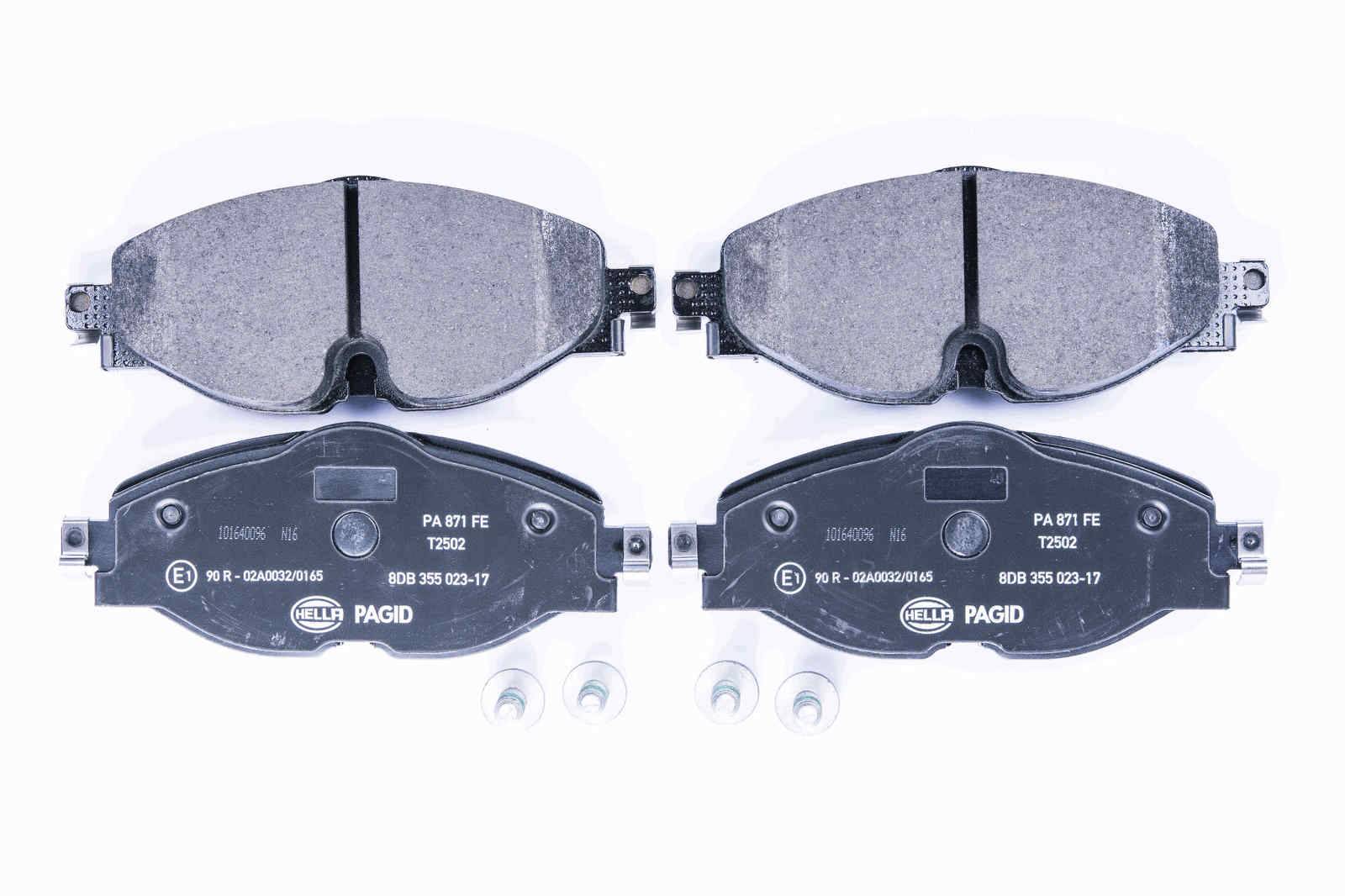 HELLA 8DB 355 023-171 Bremsbelagsatz, SBB