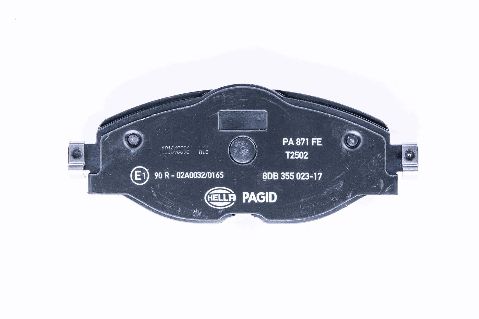 HELLA 8DB 355 023-171 Bremsbelagsatz, SBB