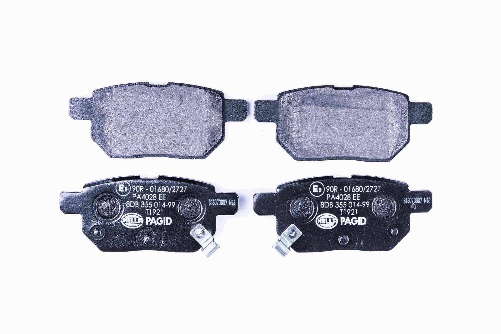 HELLA 8DB 355 014-991 Bremsbelagsatz, SBB