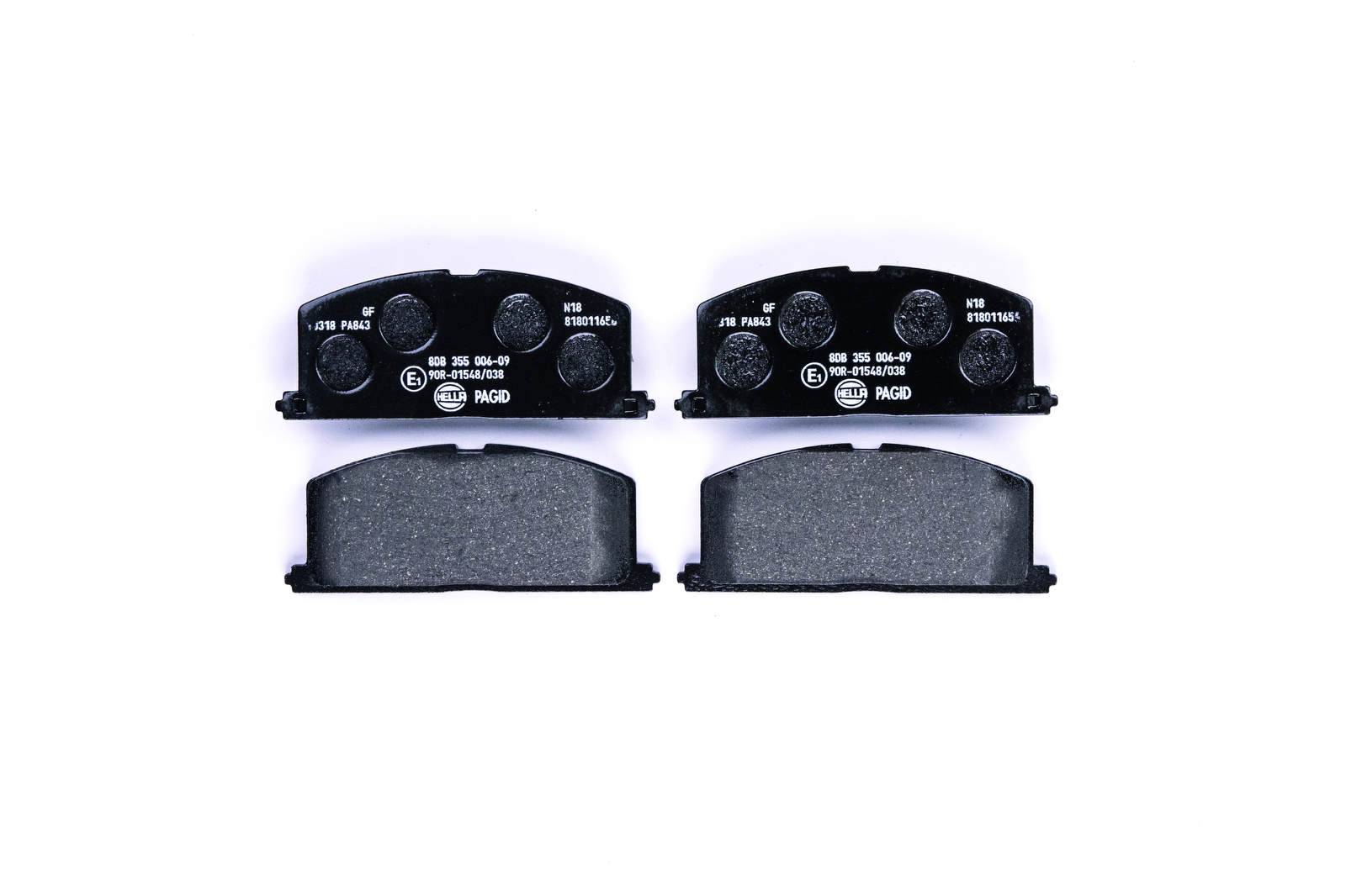 HELLA 8DB 355 006-091 Bremsbelagsatz, SBB