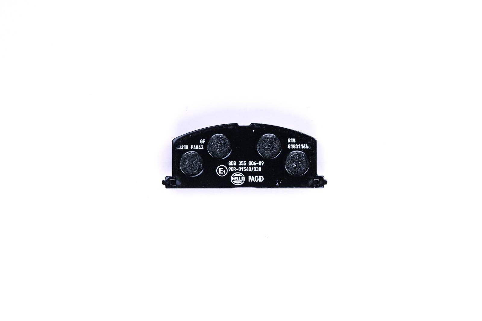 HELLA 8DB 355 006-091 Bremsbelagsatz, SBB