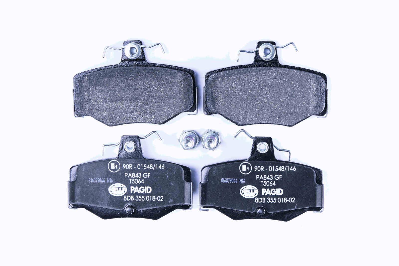 HELLA 8DB 355 018-021 Bremsbelagsatz, SBB