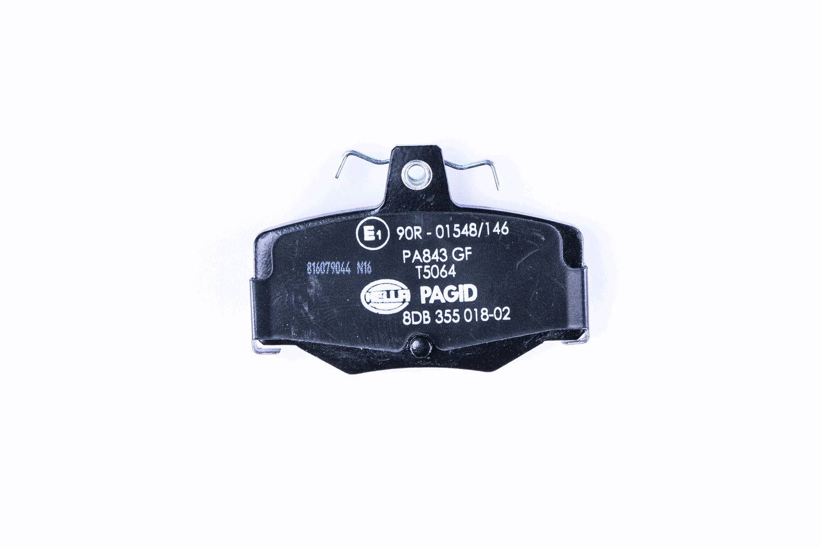 HELLA 8DB 355 018-021 Bremsbelagsatz, SBB