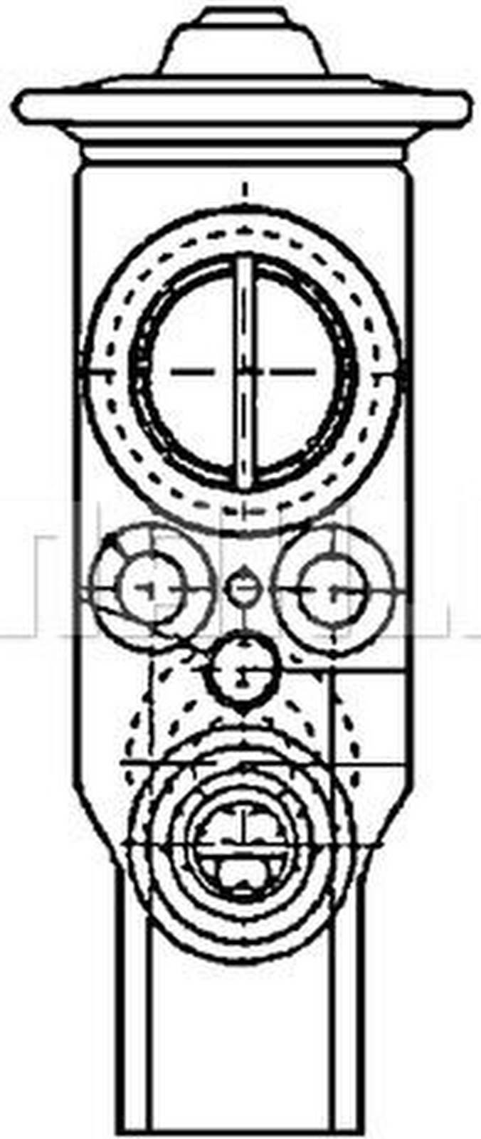 Mahle AVE59000P Expansionsventil, Klimaanlage