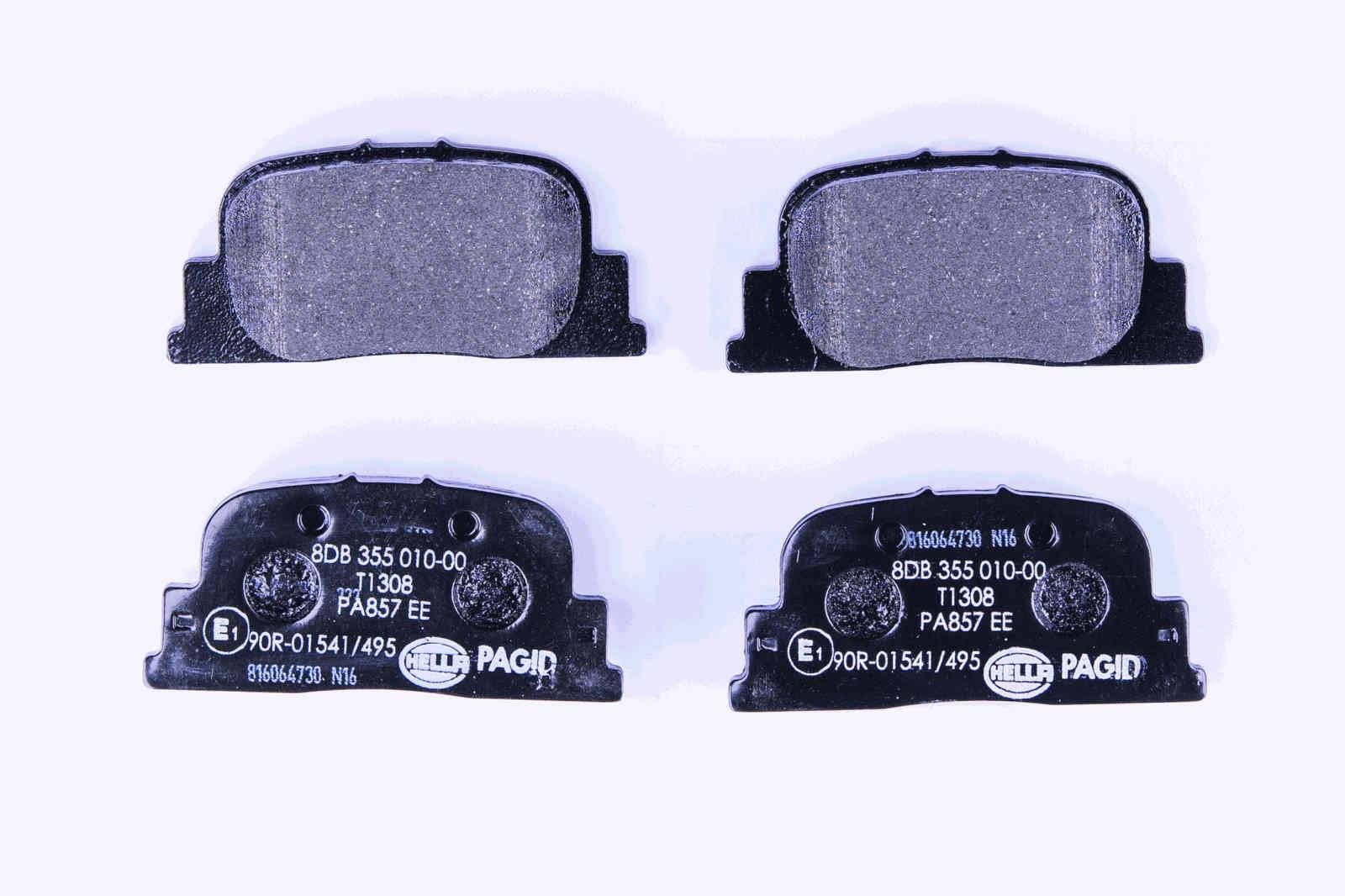 HELLA 8DB 355 010-001 Bremsbelagsatz, SBB