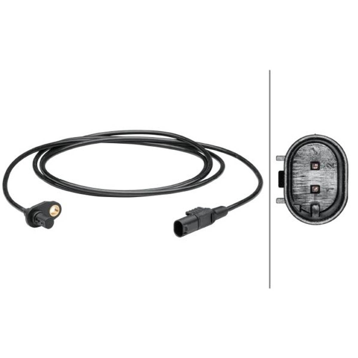 HELLA 6PU 012 679-421 Sensor, Raddrehzahl
