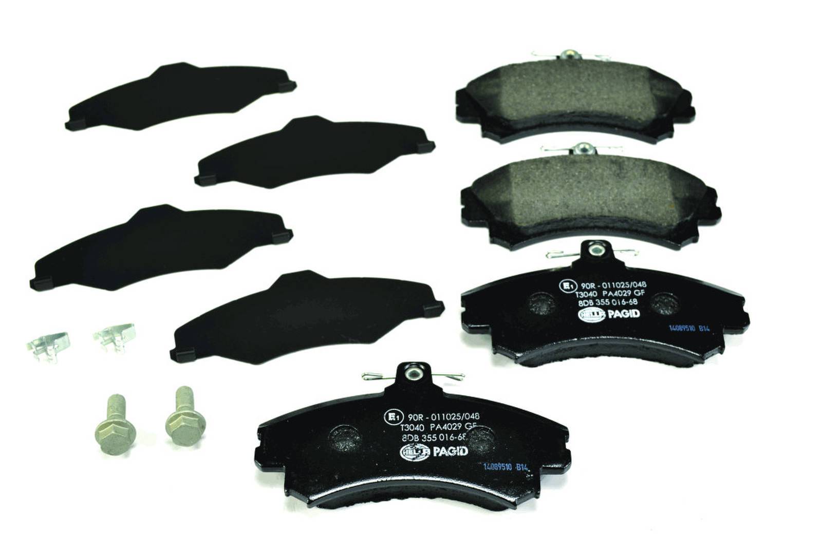 HELLA 8DB 355 016-681 Bremsbelagsatz, SBB