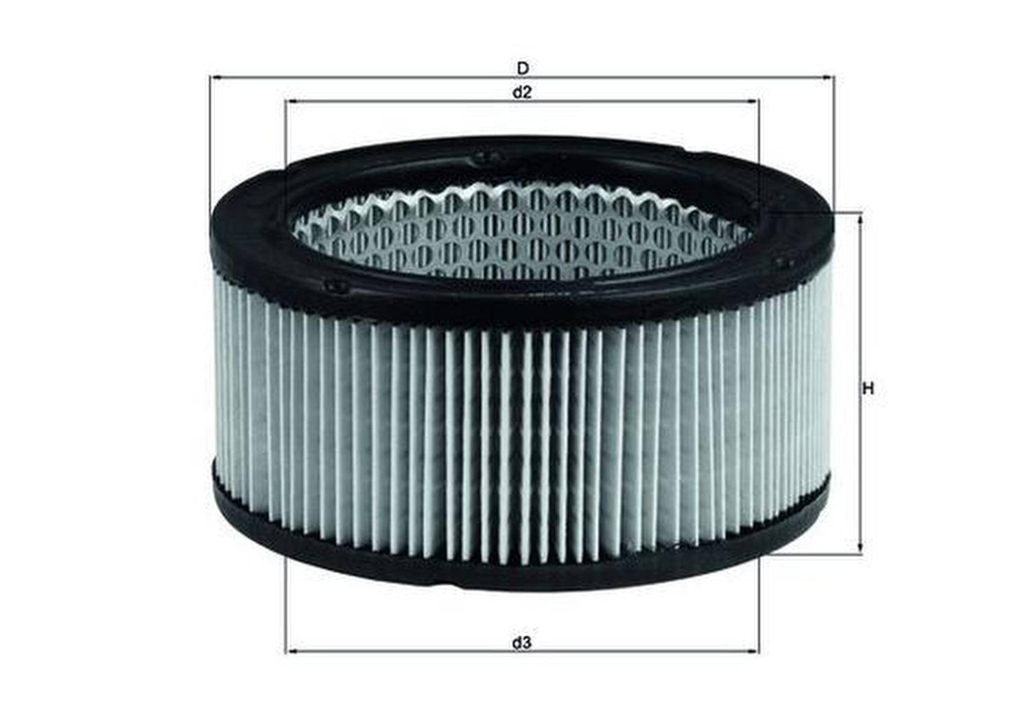 Mahle LX213 Luftfilter