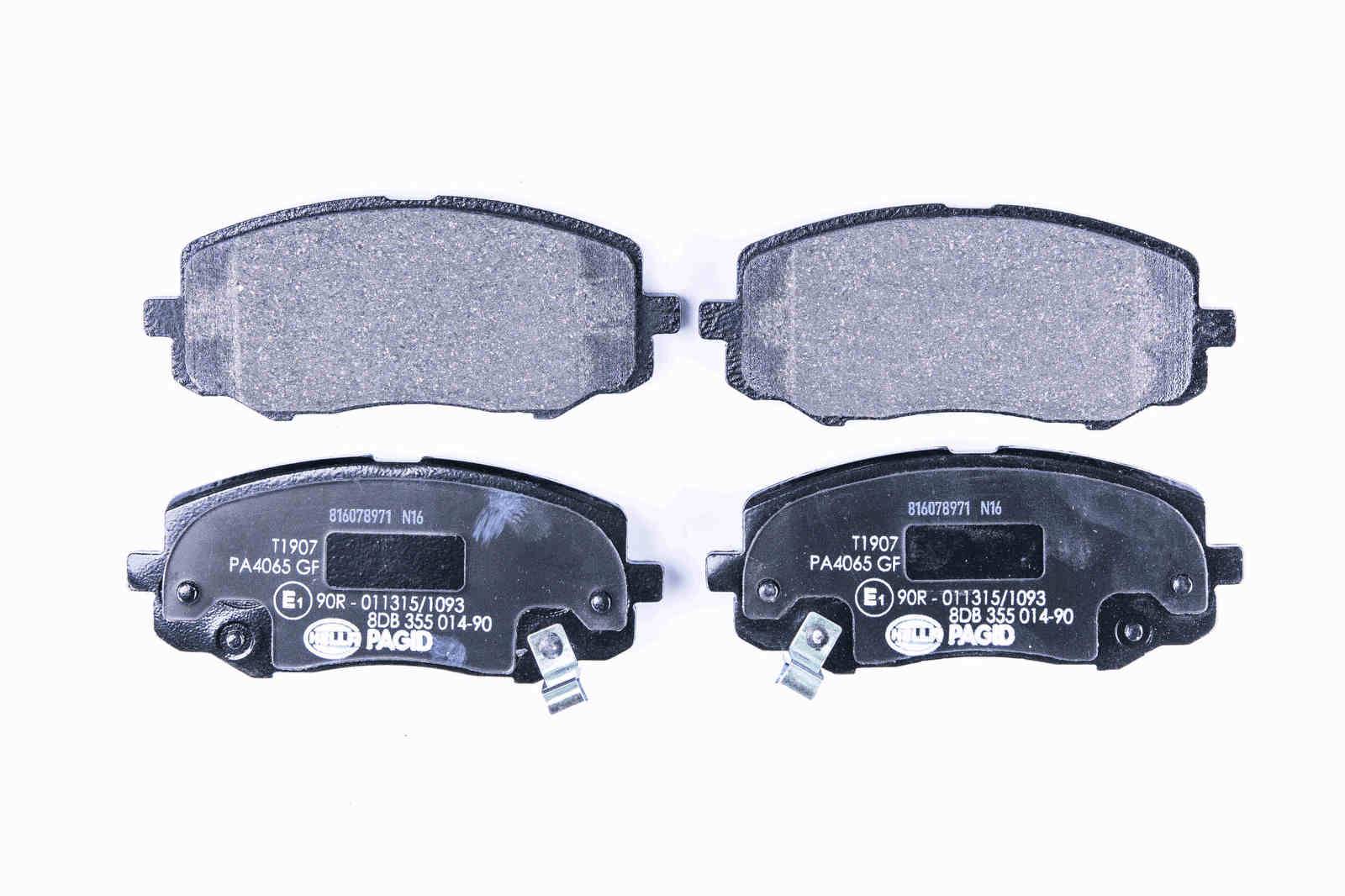 HELLA 8DB 355 014-901 Bremsbelagsatz, SBB