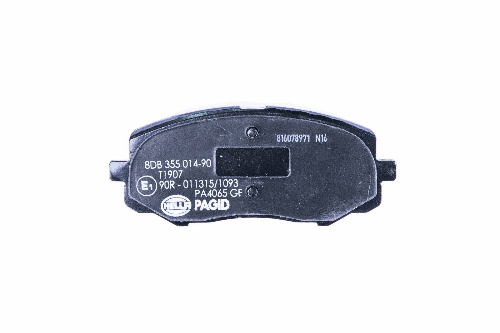 HELLA 8DB 355 014-901 Bremsbelagsatz, SBB