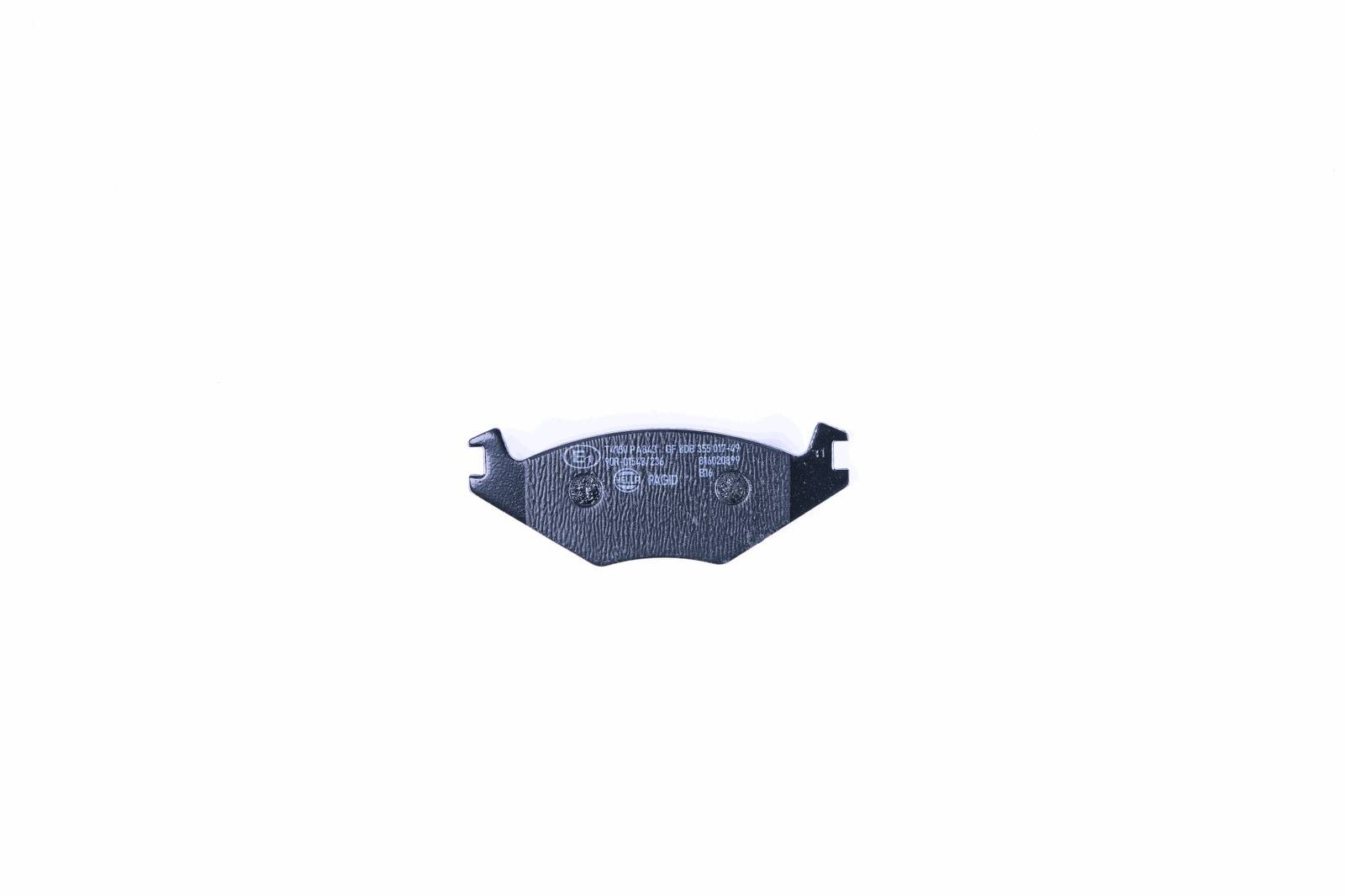 HELLA 8DB 355 017-491 Bremsbelagsatz, SBB