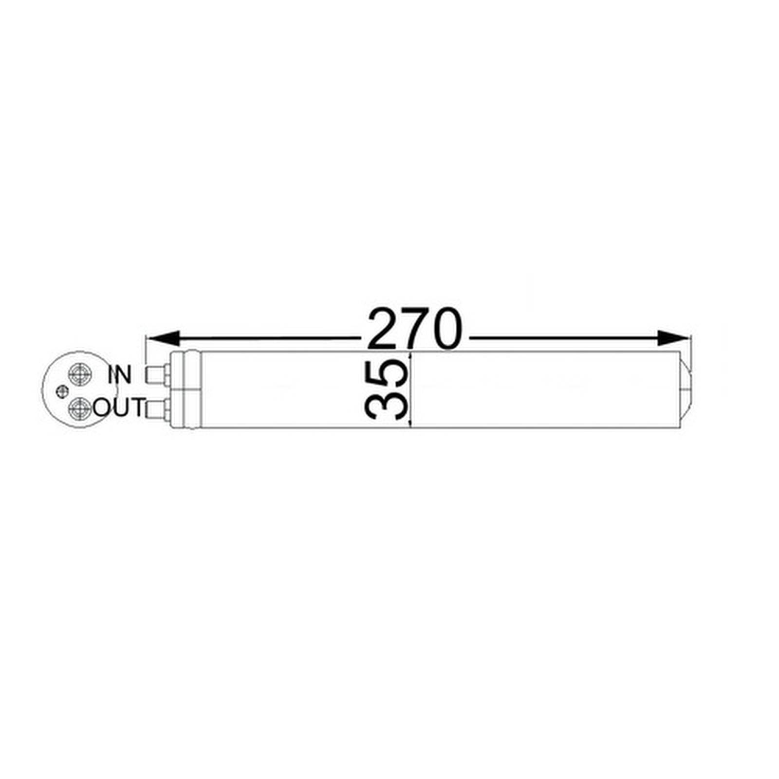 Mahle AD64000S Trockner, Klimaanlage