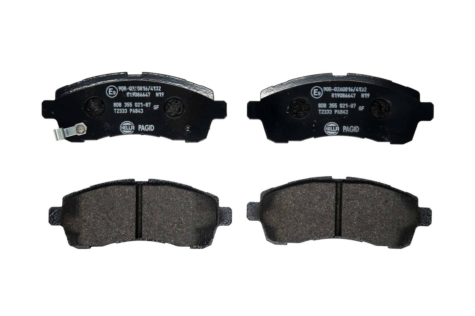 HELLA 8DB 355 021-871 Bremsbelagsatz, SBB