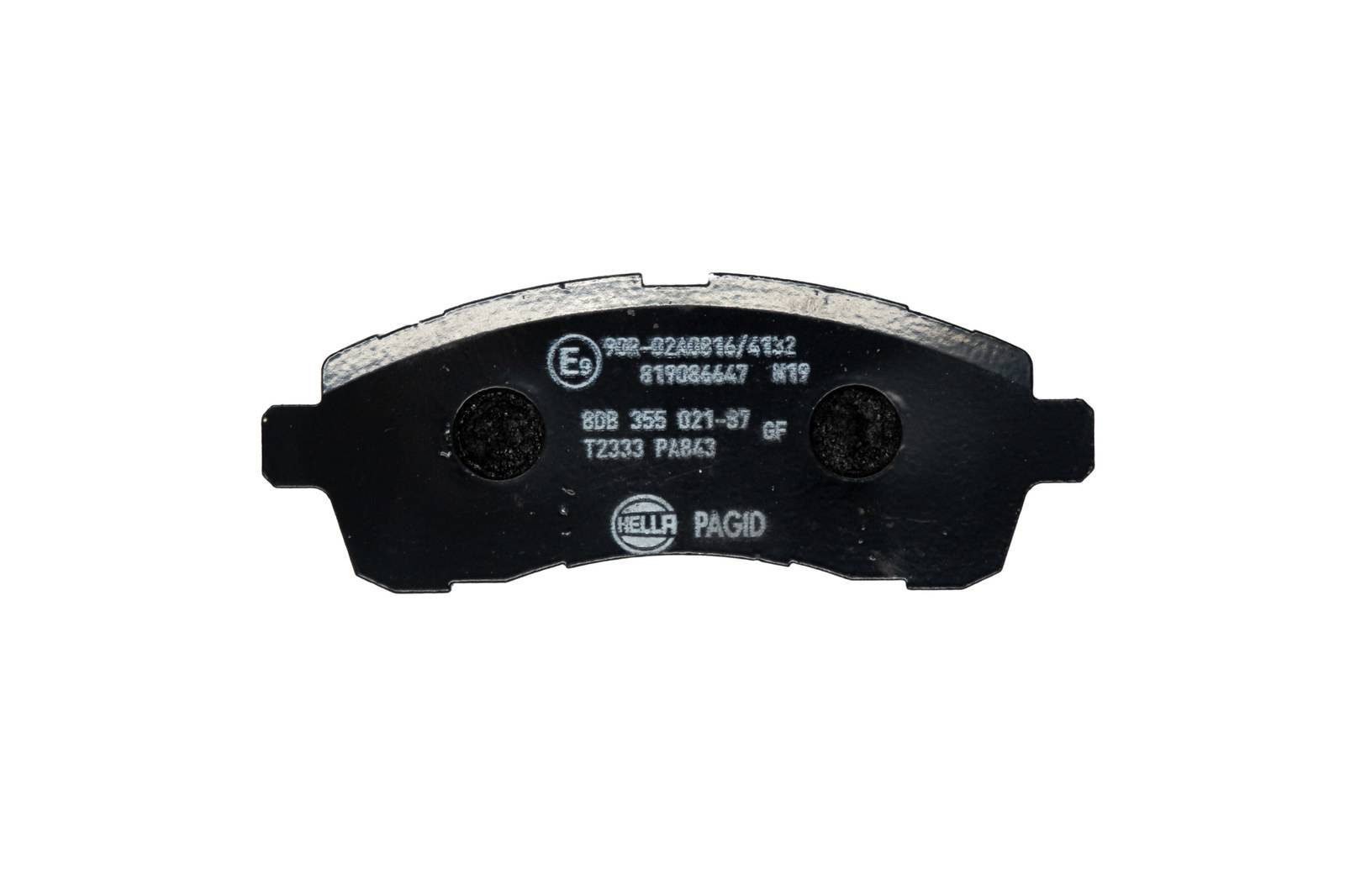 HELLA 8DB 355 021-871 Bremsbelagsatz, SBB