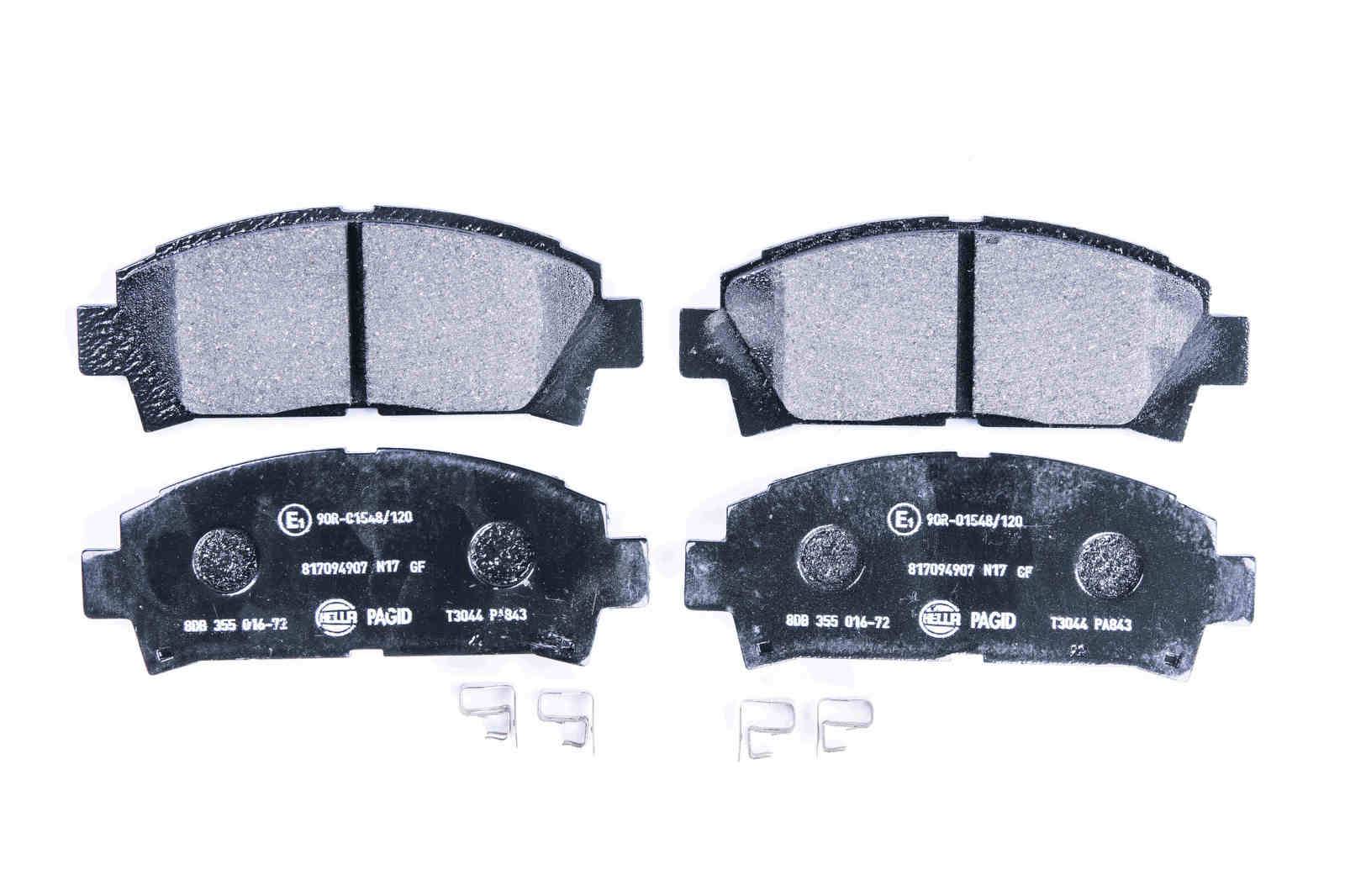HELLA 8DB 355 016-721 Bremsbelagsatz, SBB