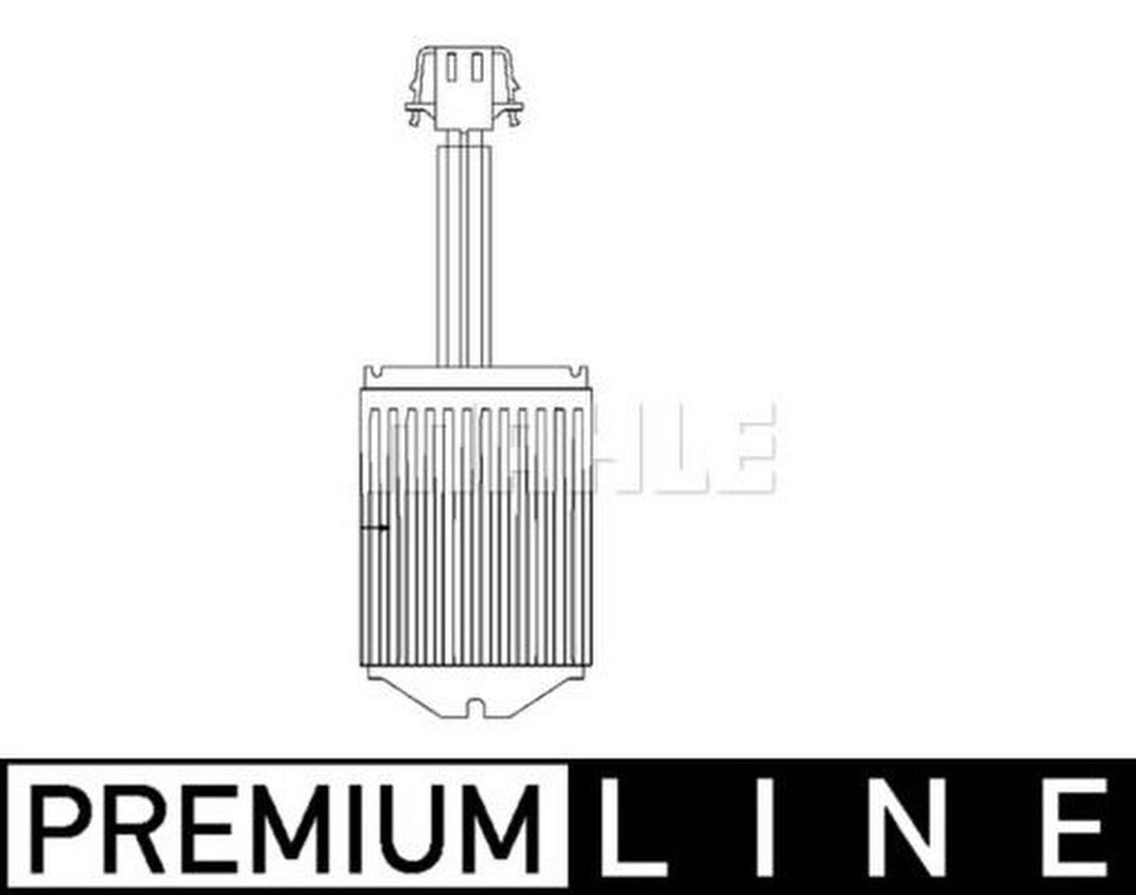 Mahle ABR38000P Regler, Innenraumgebläse
